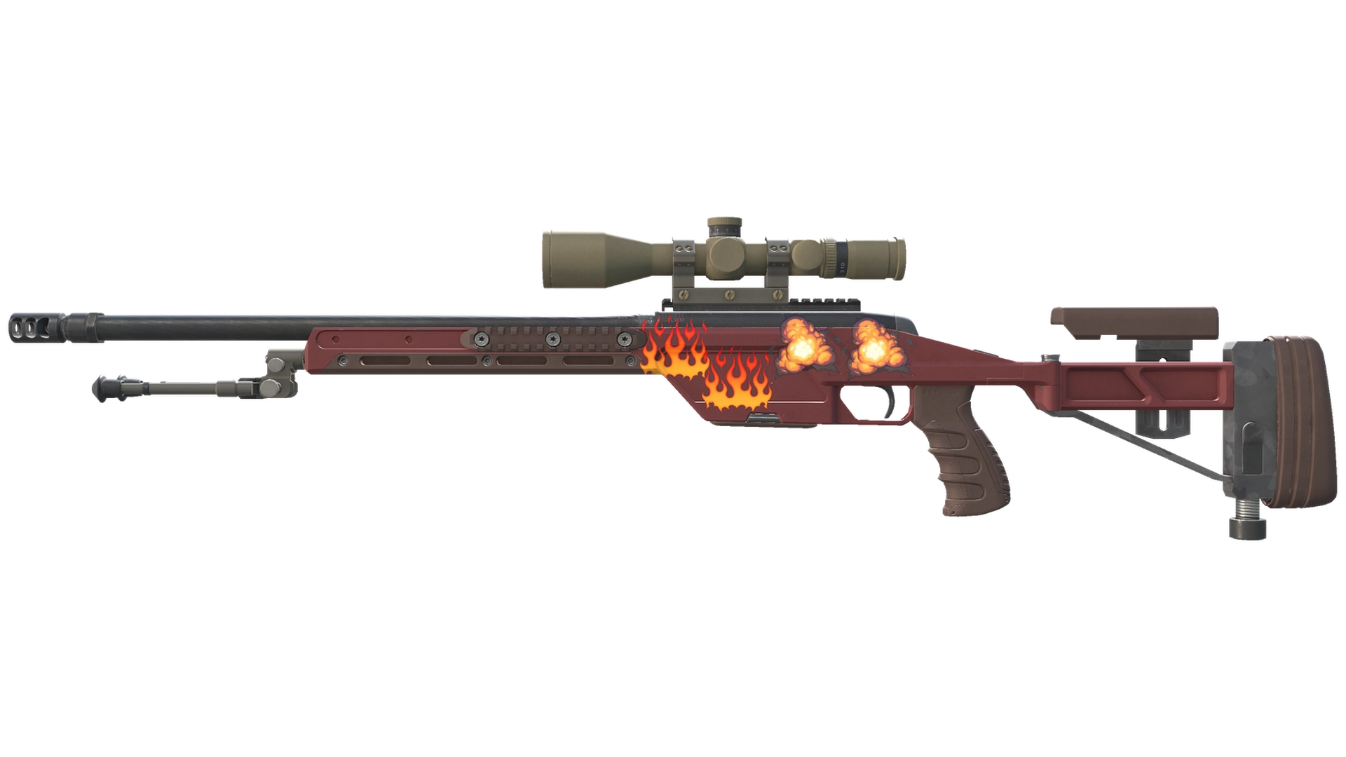 SSG 08 | Red Stone (Factory New)