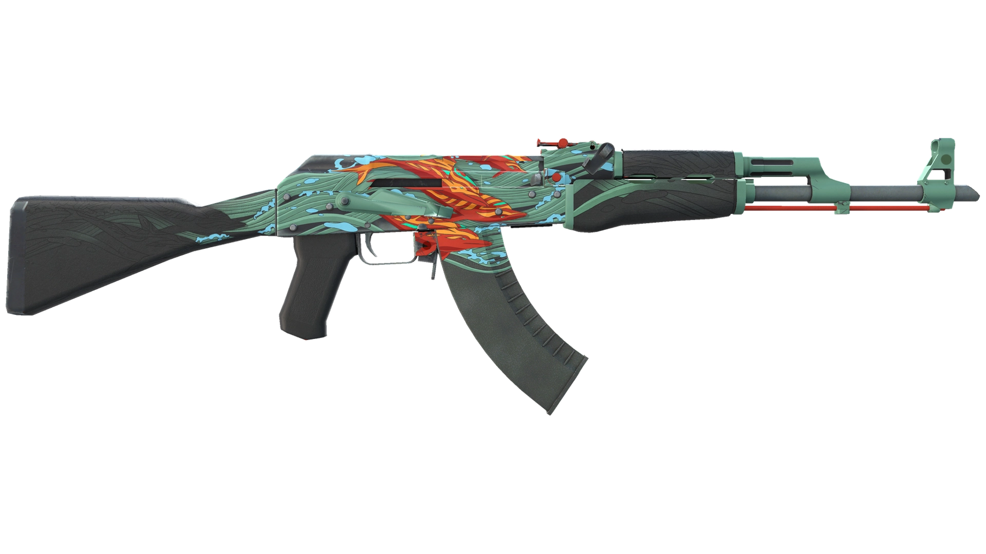 StatTrak™ AK-47 | Aquamarine Revenge (Factory New)