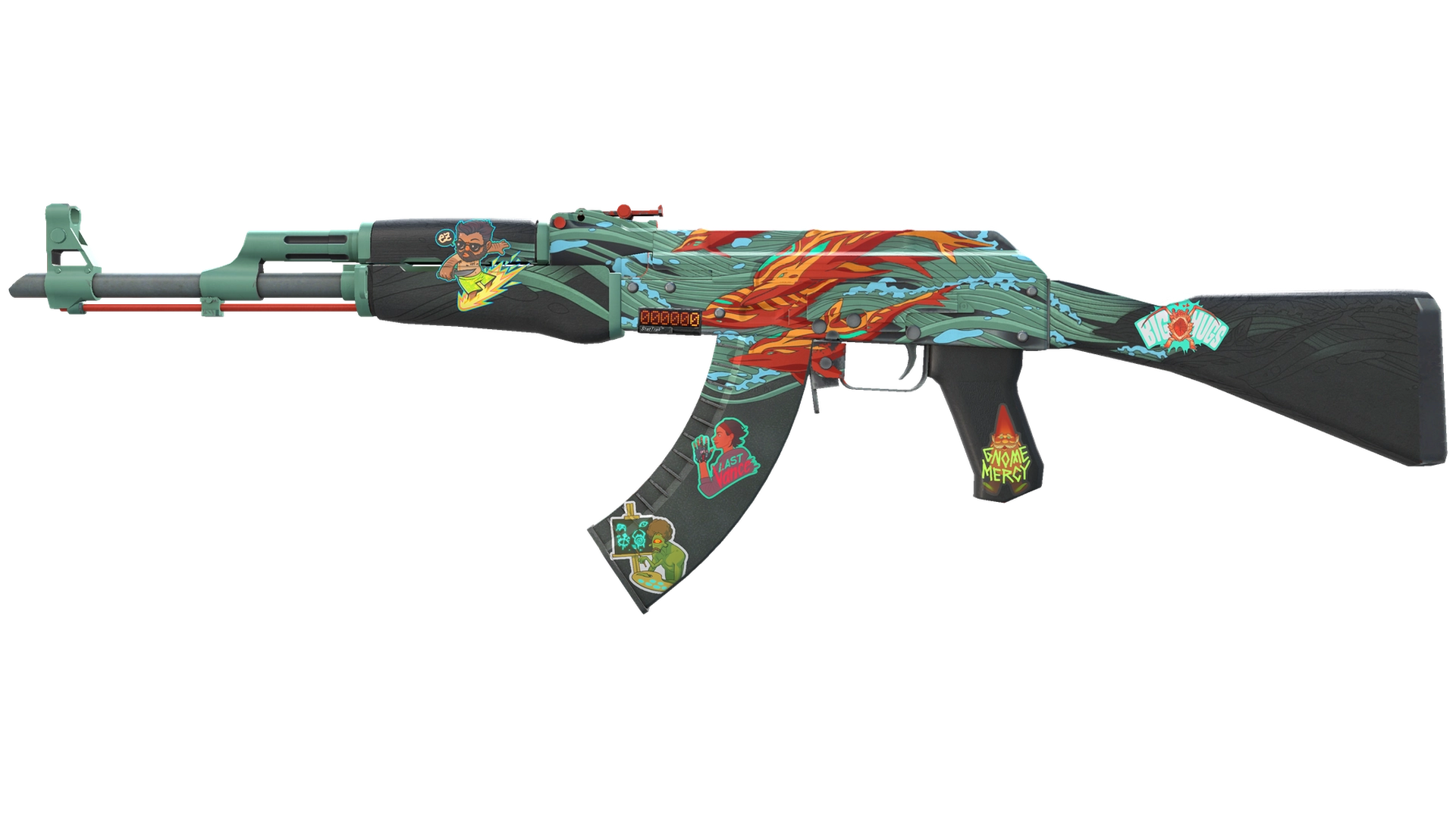 StatTrak™ AK-47 | Aquamarine Revenge (Factory New)