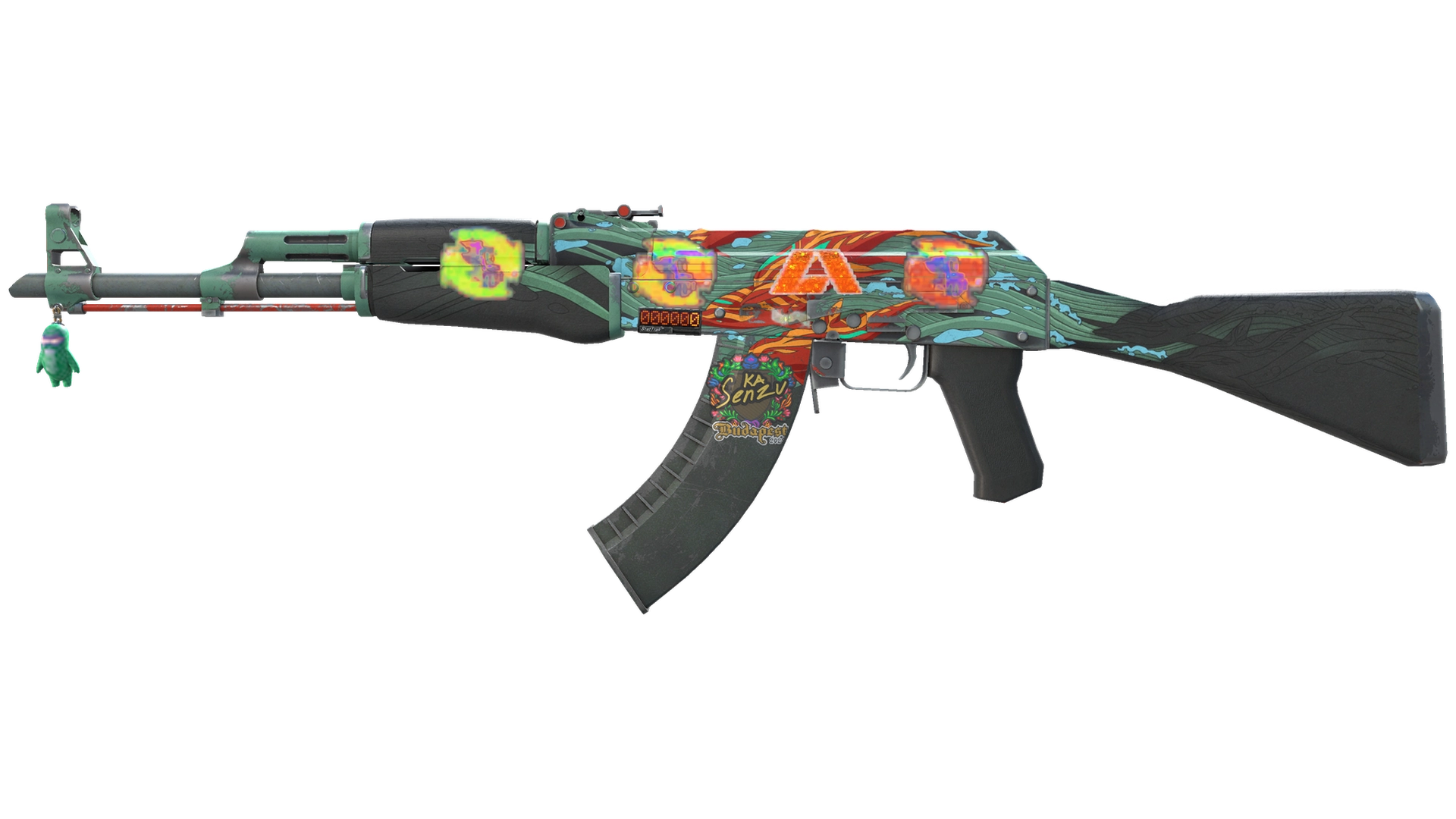 StatTrak™ AK-47 | Aquamarine Revenge (Field-Tested)