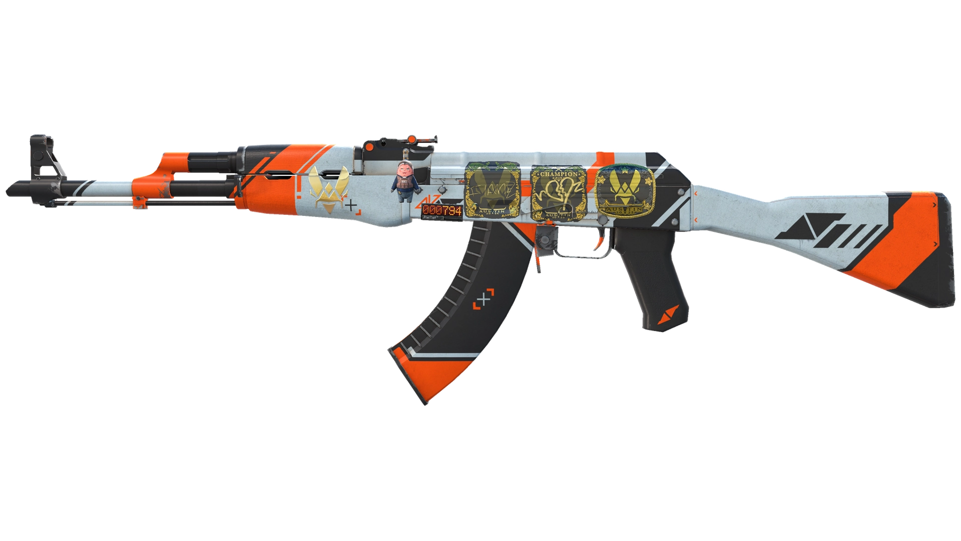 StatTrak™ AK-47 | Азимов (После полевых испытаний)
