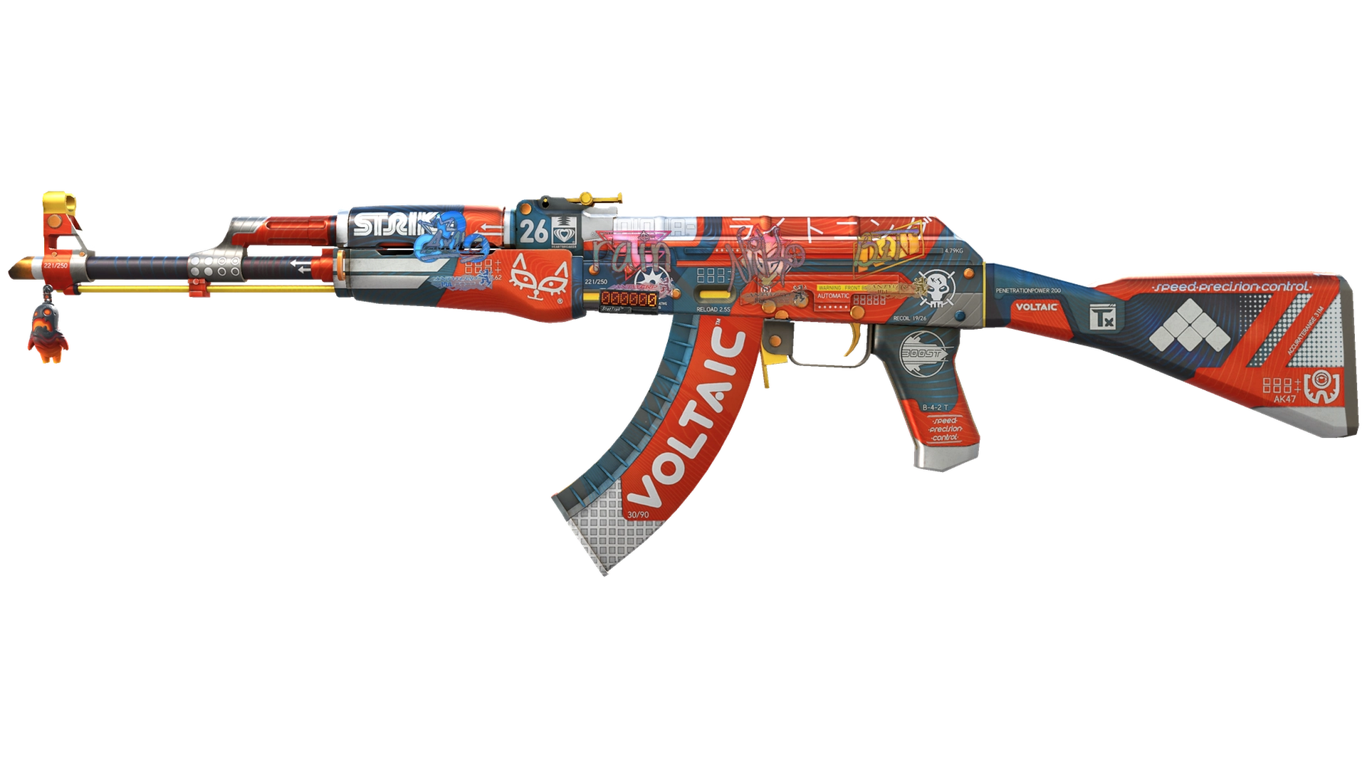 StatTrak™ AK-47 | Bloodsport (Factory New)