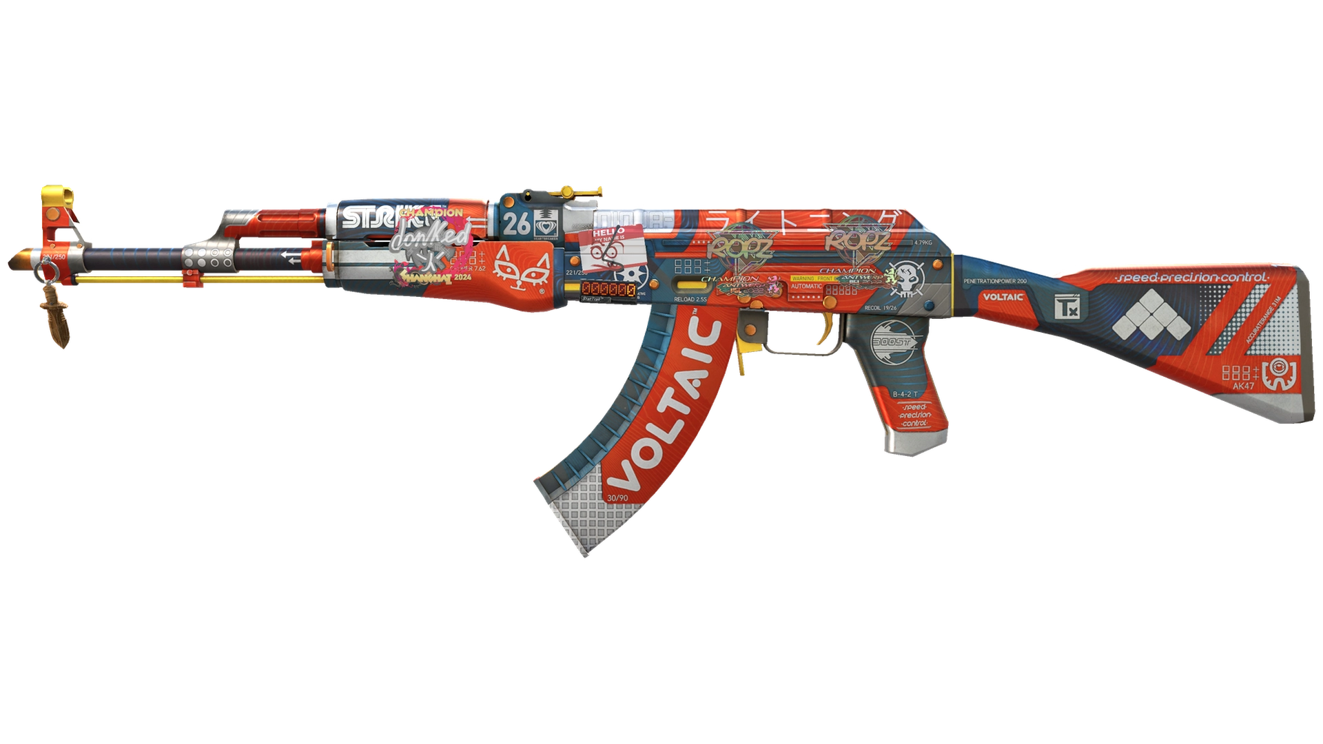 StatTrak™ AK-47 | Bloodsport (Minimal Wear)