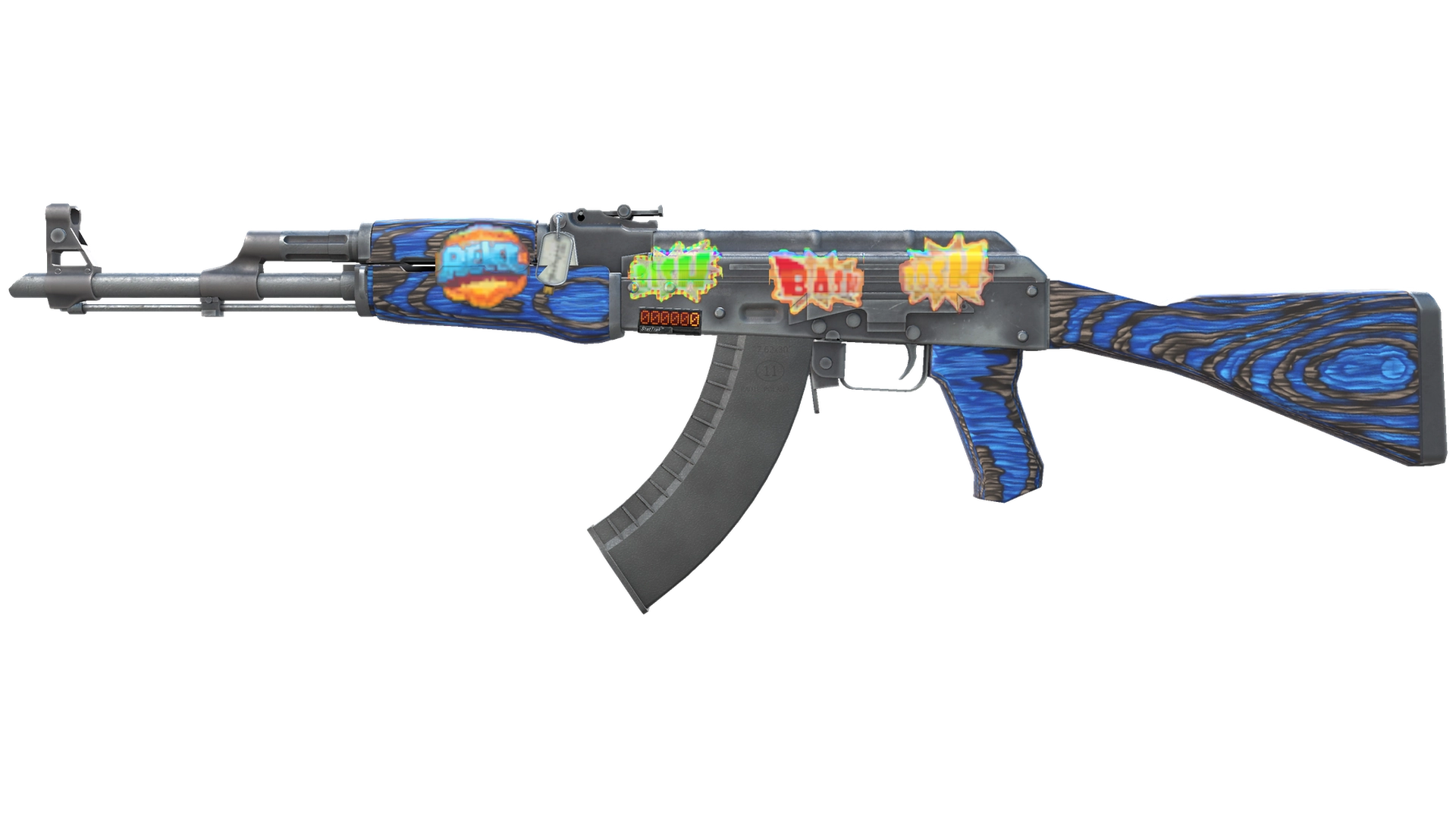 StatTrak™ AK-47 | Blue Laminate (Factory New)