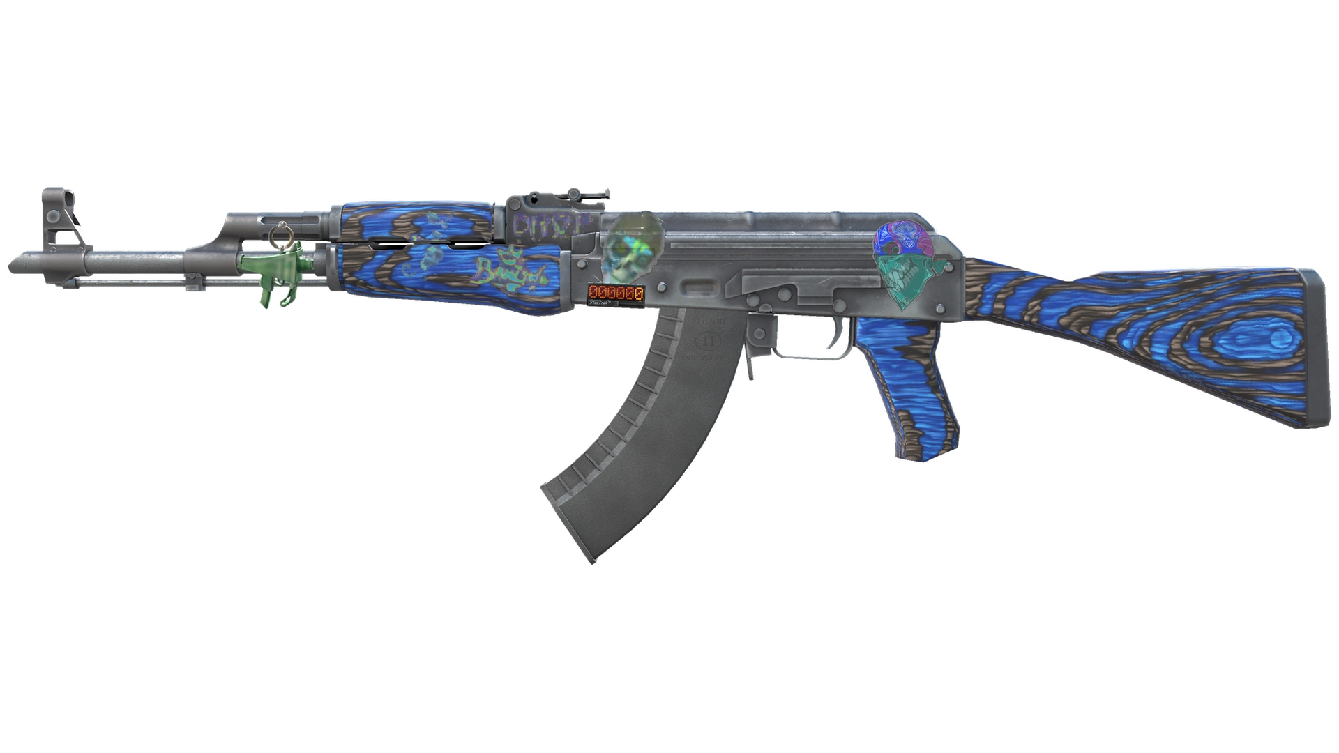 StatTrak™ AK-47 | Blue Laminate (Minimal Wear)