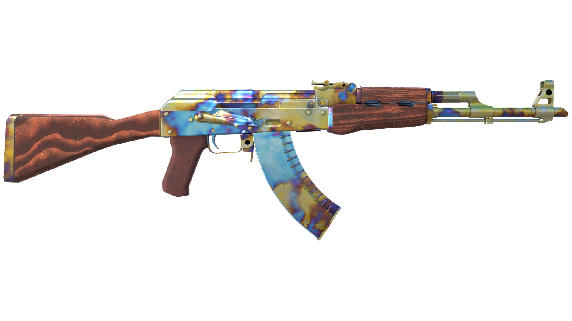 StatTrak™ AK-47 | Case Hardened (Minimal Wear)