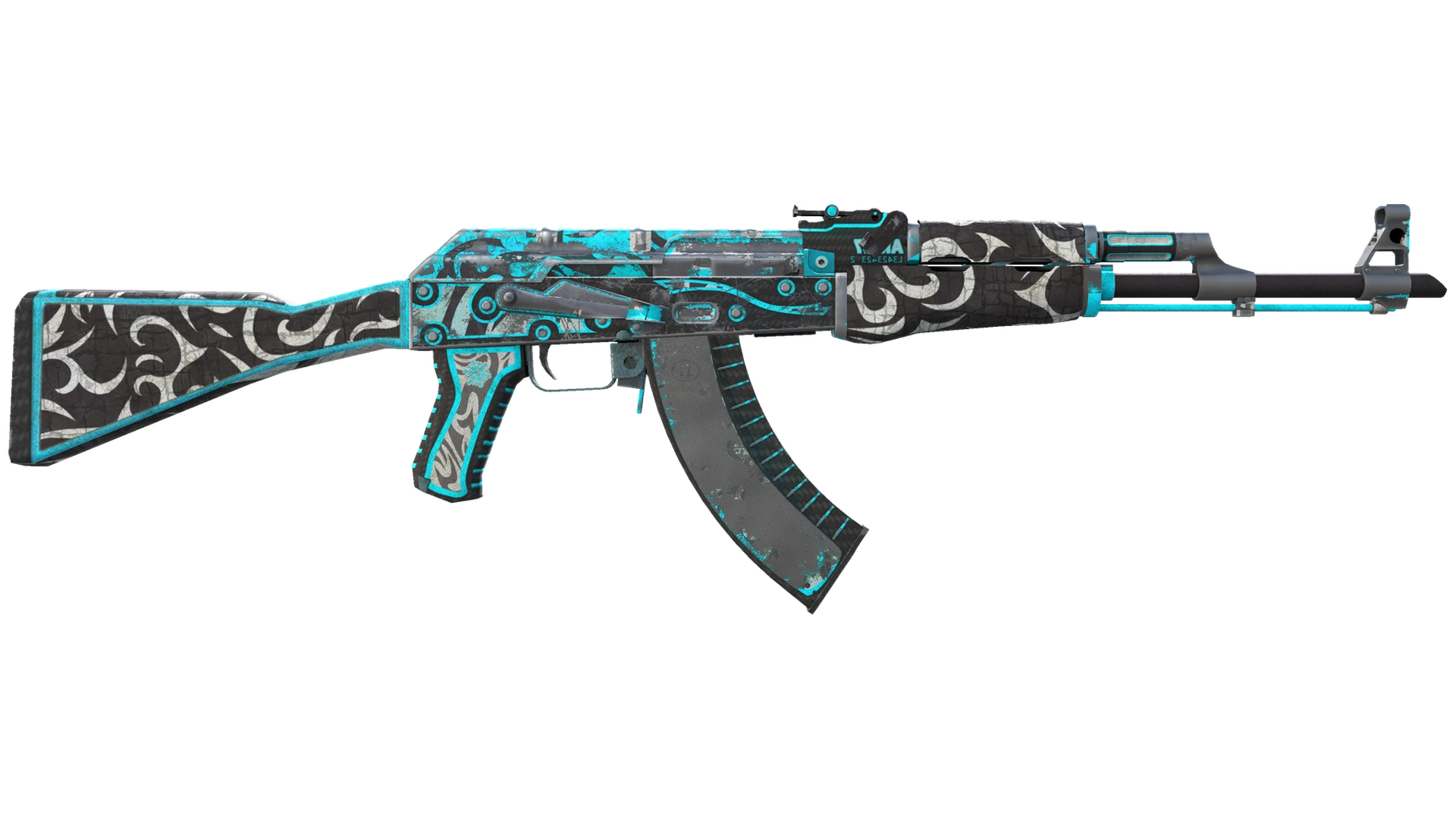 StatTrak™ AK-47 | Frontside Misty (Battle-Scarred)