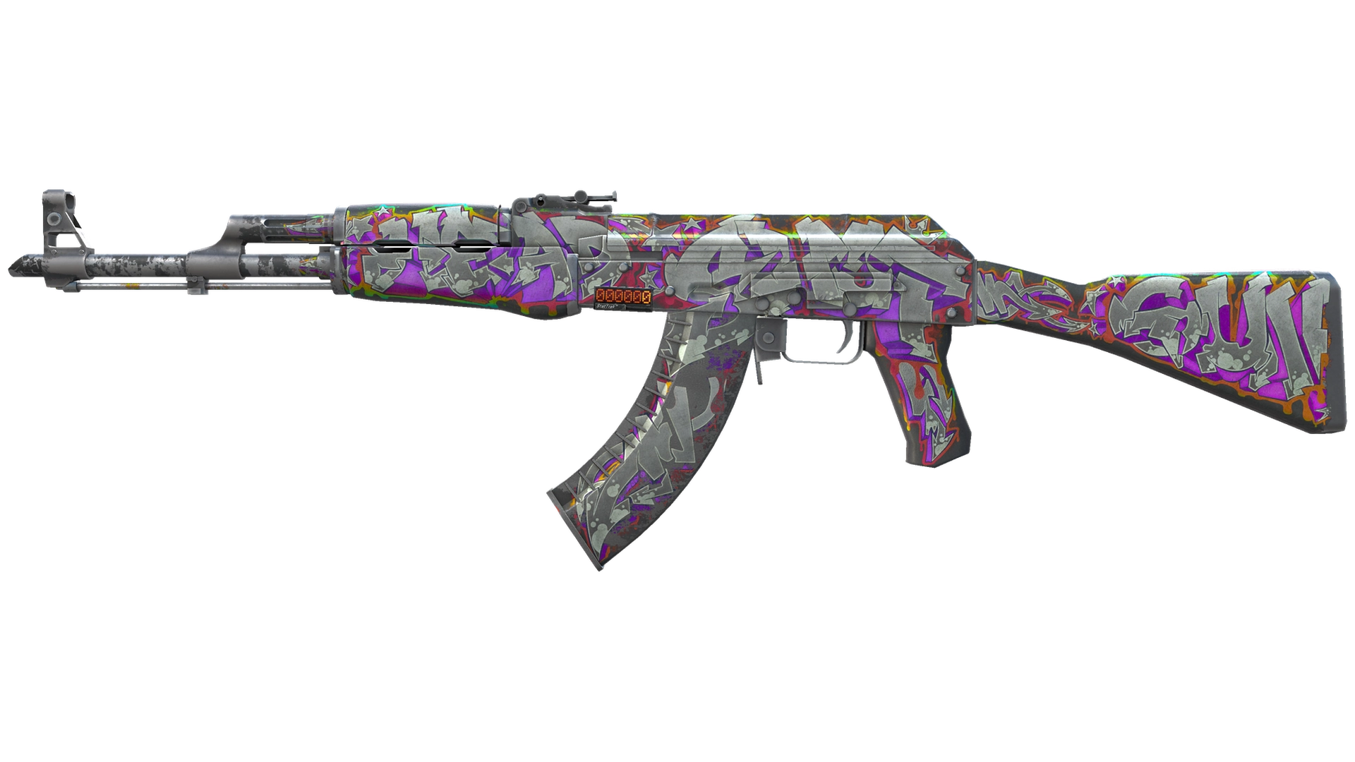 StatTrak™ AK-47 | Head Shot (Battle-Scarred)