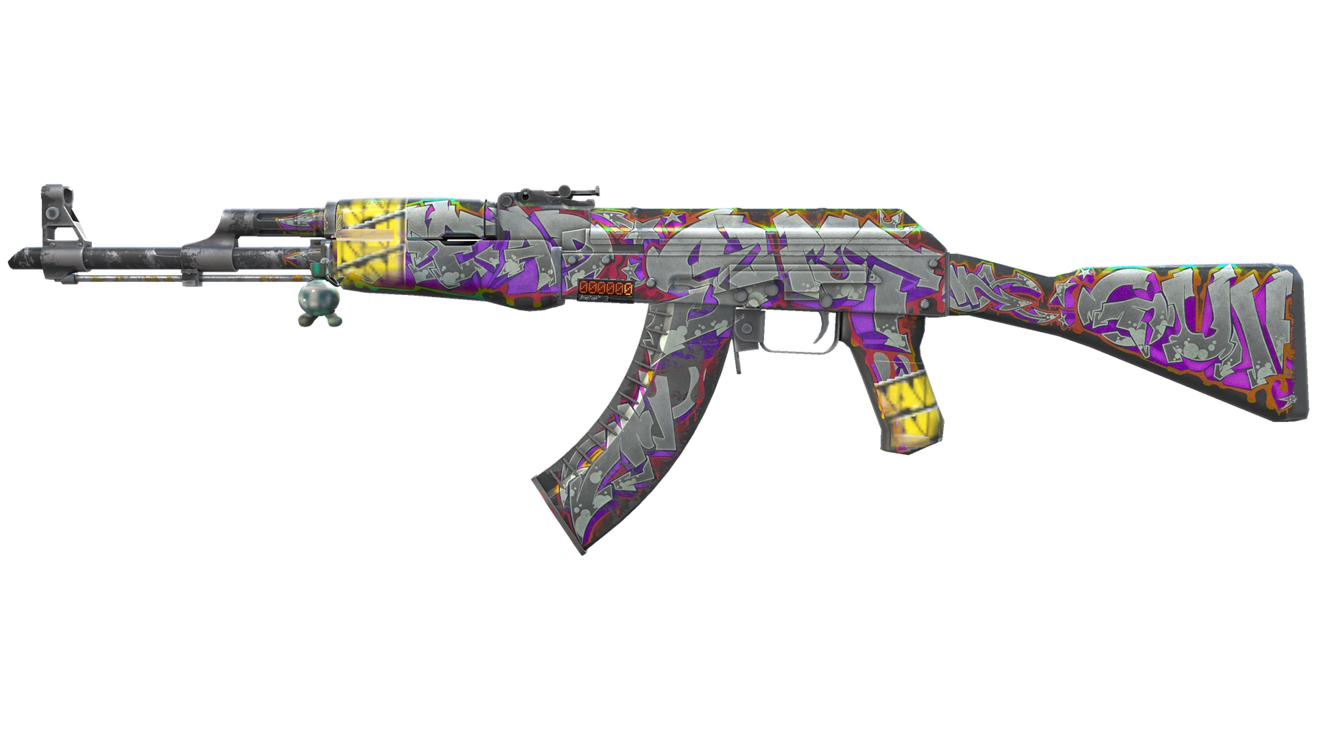 StatTrak™ AK-47 | Выстрел в голову (Поношенное)