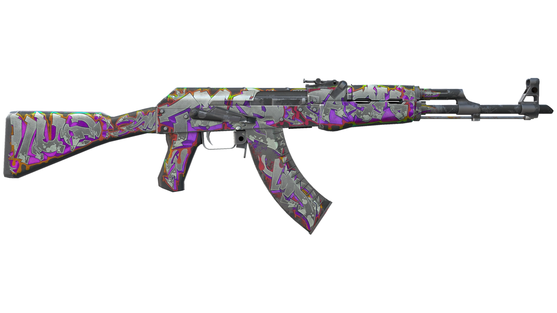 StatTrak™ AK-47 | Выстрел в голову (Поношенное)