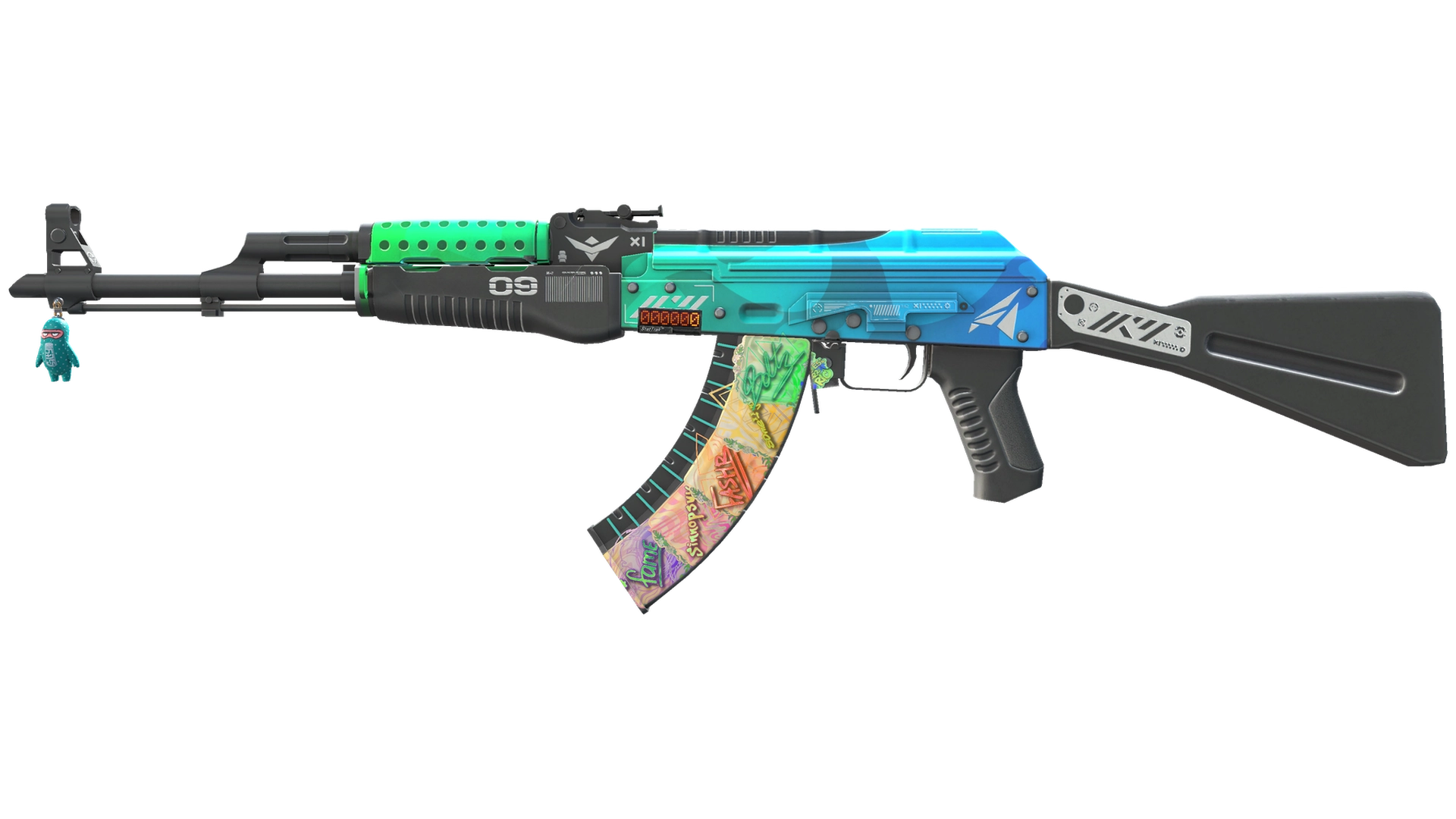 StatTrak™ AK-47 | Ледяной уголь (Прямо с завода)