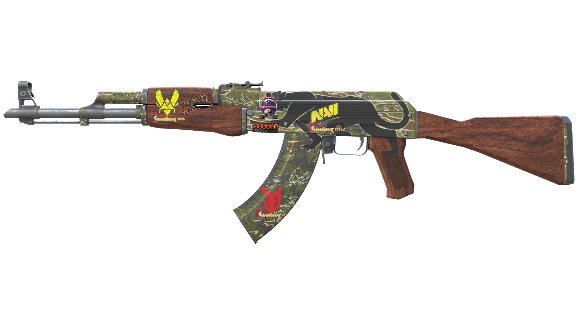 StatTrak™ AK-47 | Jaguar (Well-Worn)