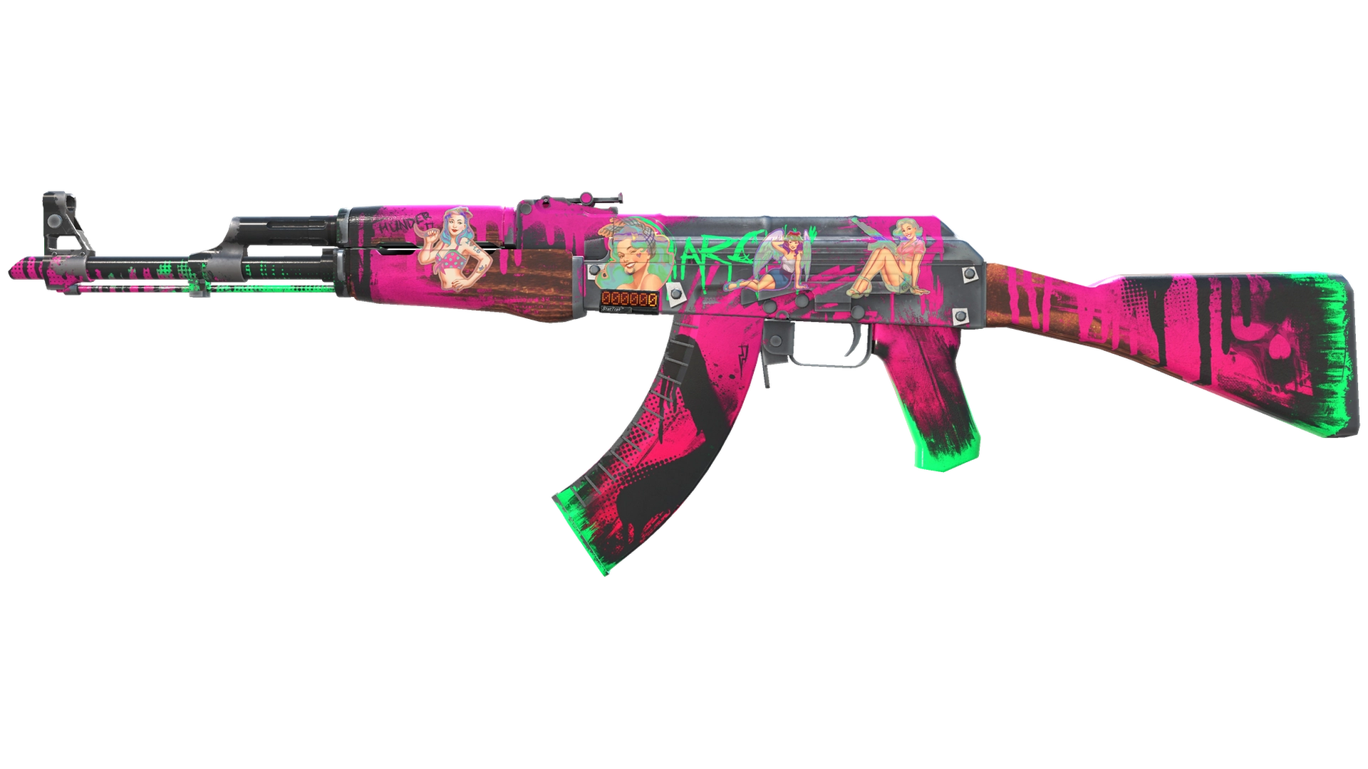 StatTrak™ AK-47 | Neon Revolution (Field-Tested)