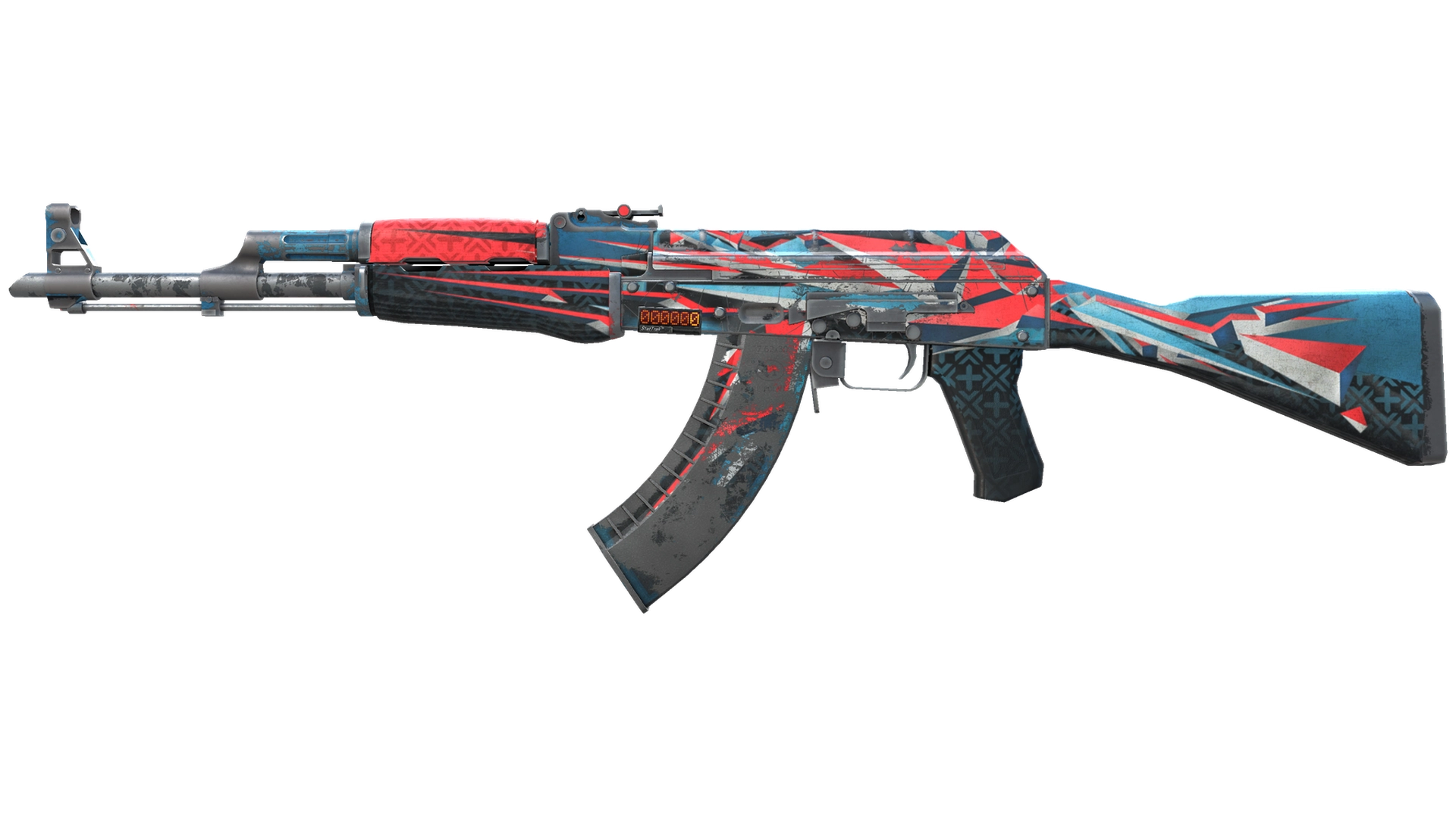 StatTrak™ AK-47 | Point Disarray (Battle-Scarred)