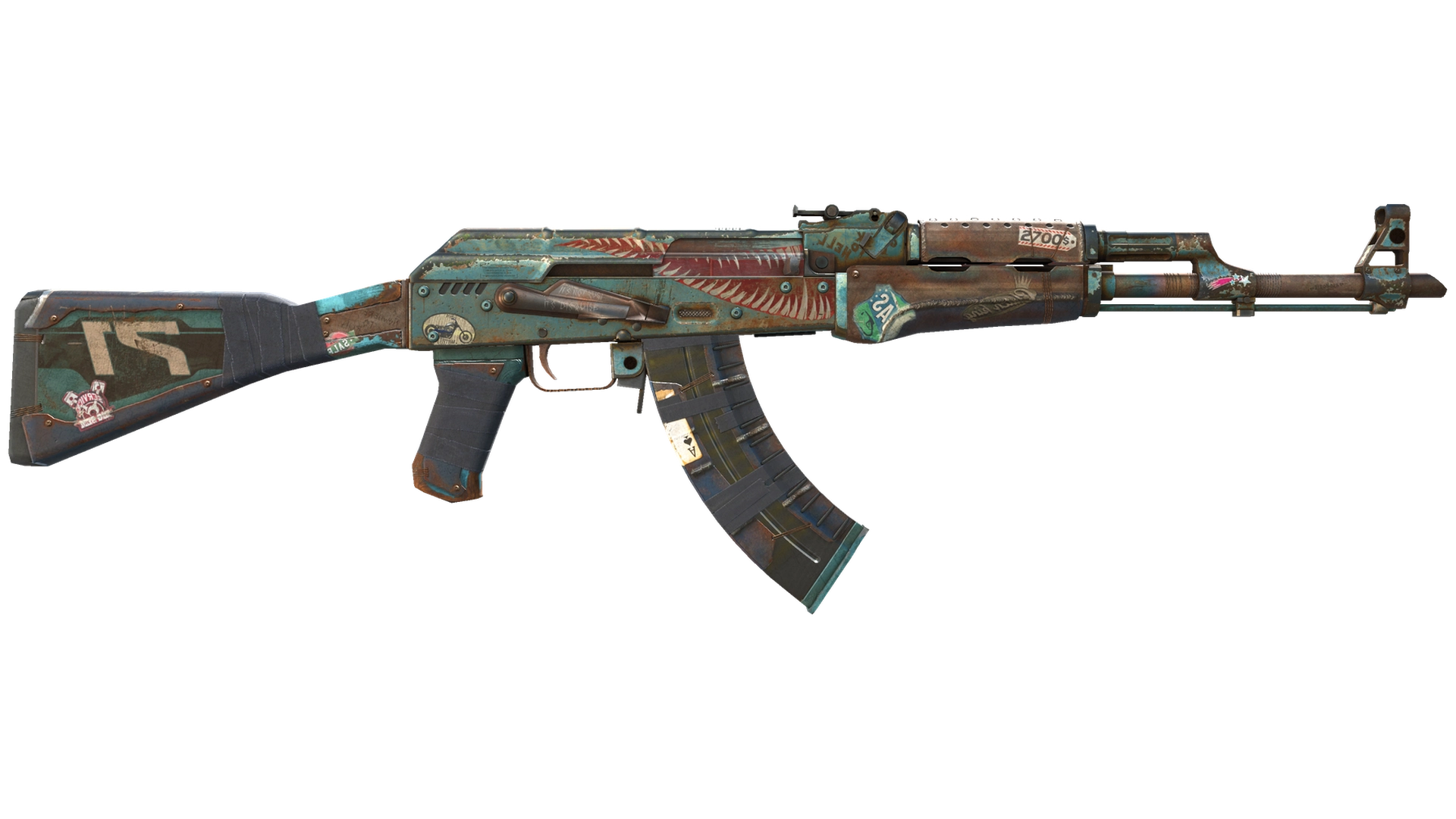 StatTrak™ AK-47 | Rat Rod (Battle-Scarred)