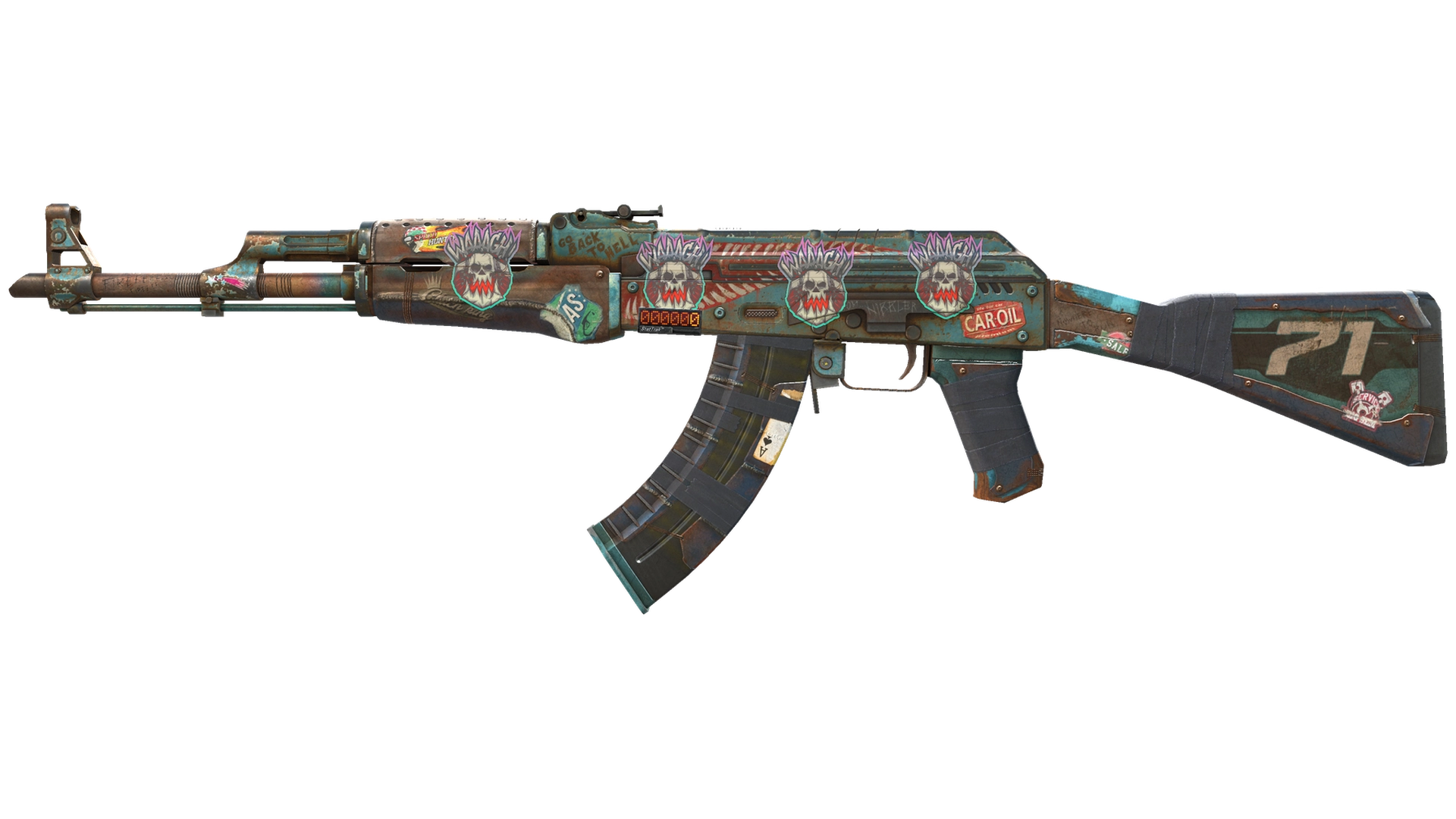 StatTrak™ AK-47 | Rat Rod (Battle-Scarred)