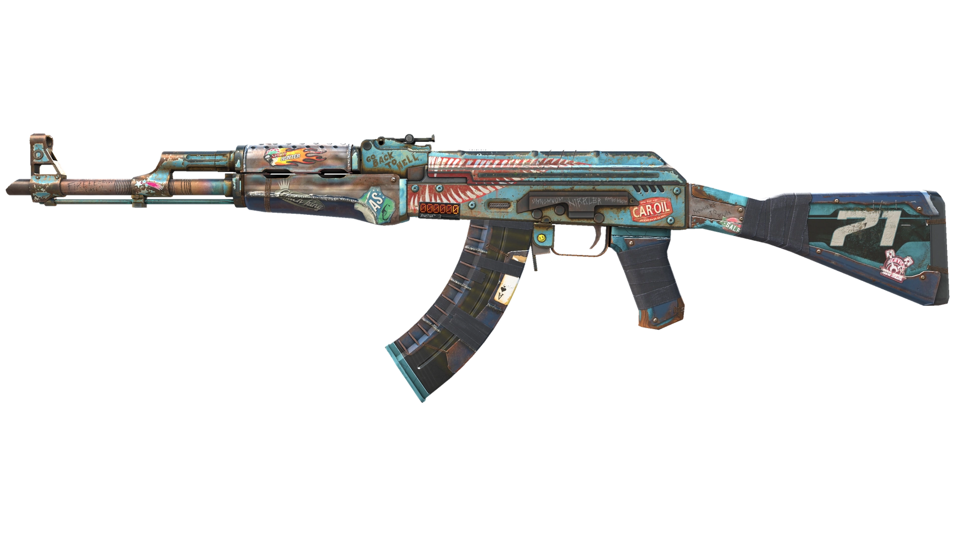 StatTrak™ AK-47 | Колымага (Прямо с завода)