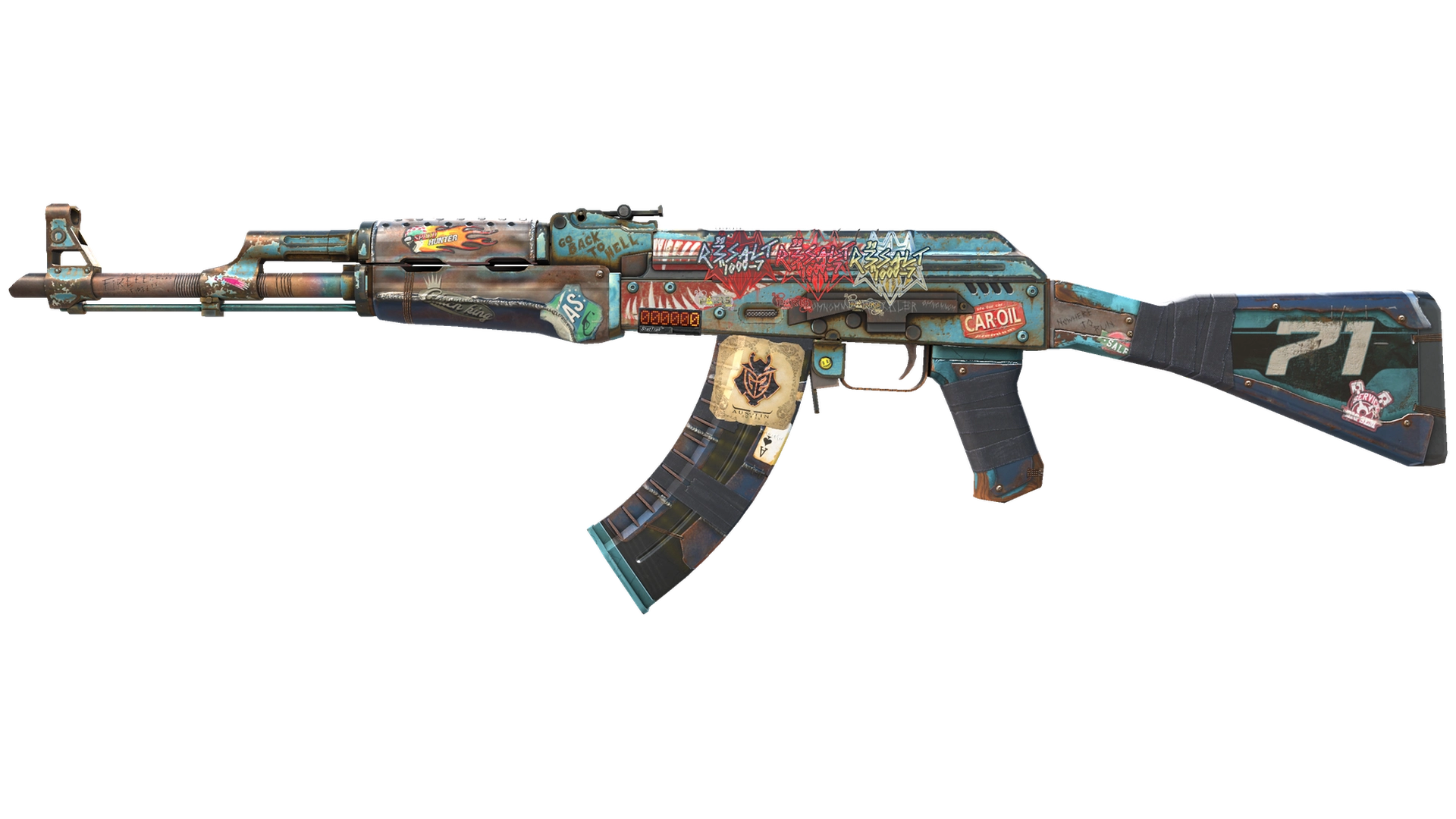 StatTrak™ AK-47 | Rat Rod (Minimal Wear)