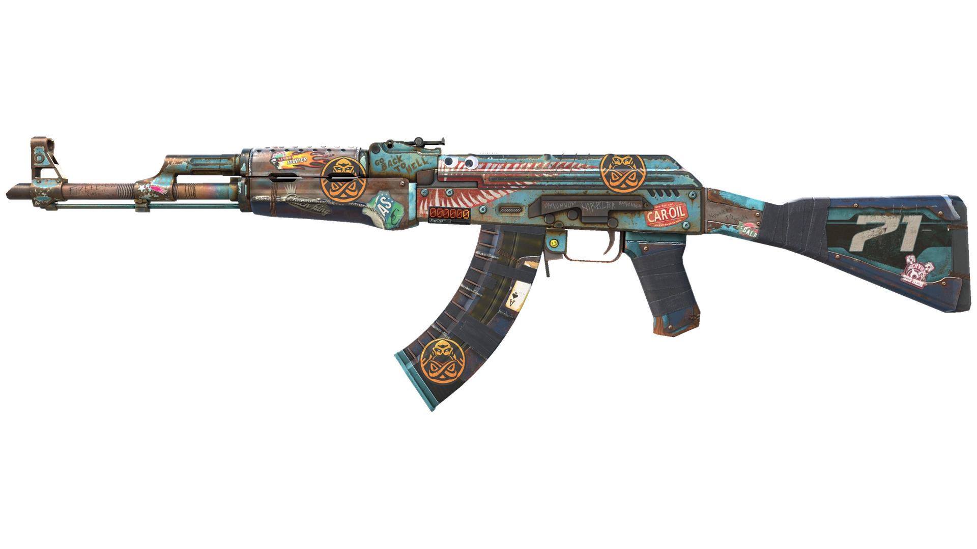 StatTrak™ AK-47 | Rat Rod (Minimal Wear)