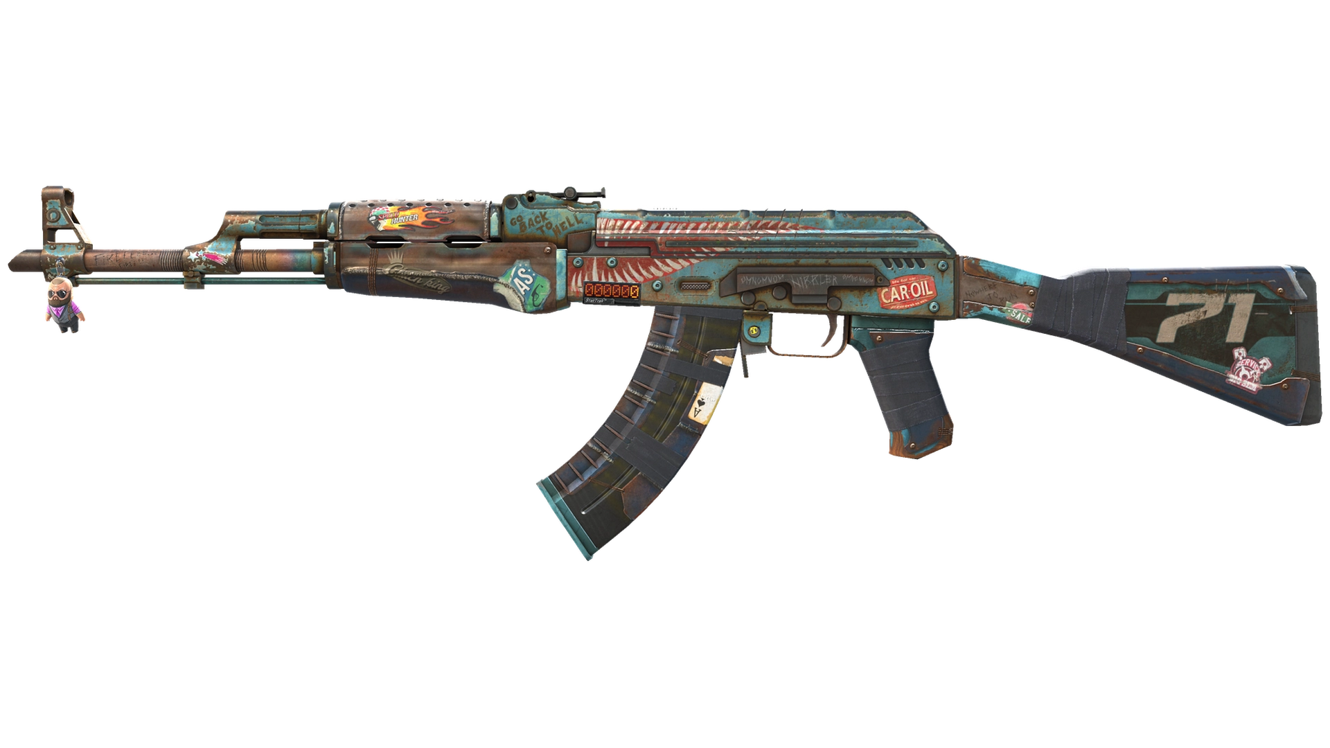 StatTrak™ AK-47 | Колымага (Поношенное)