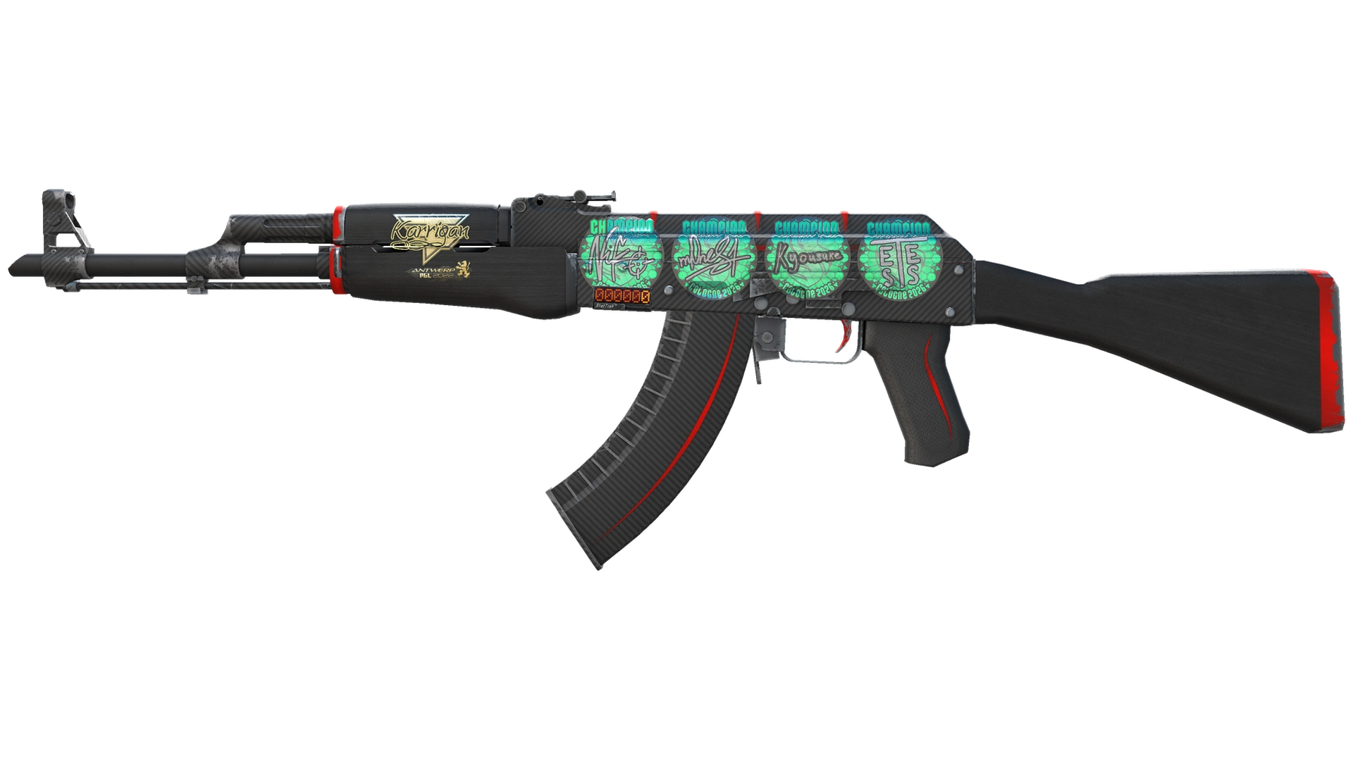 StatTrak™ AK-47 | Красная линия (После полевых испытаний)