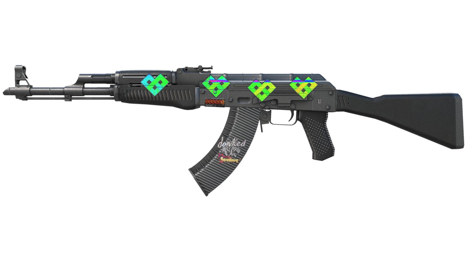 StatTrak™ AK-47 | Сланец (Немного поношенное)
