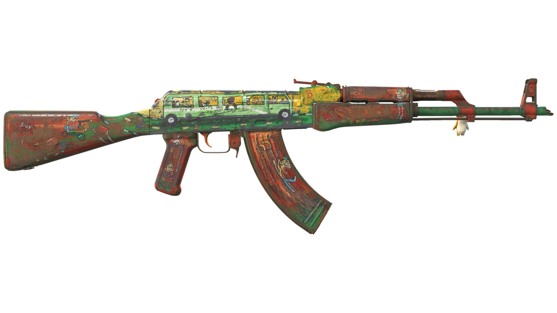 StatTrak™ AK-47 | The Outsiders (Battle-Scarred)