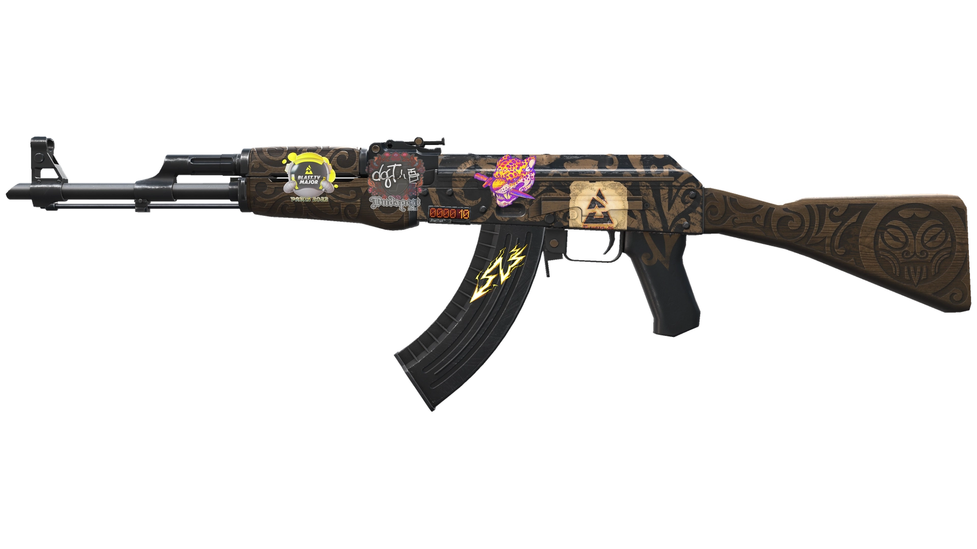 StatTrak™ AK-47 | Затерянная земля (Прямо с завода)