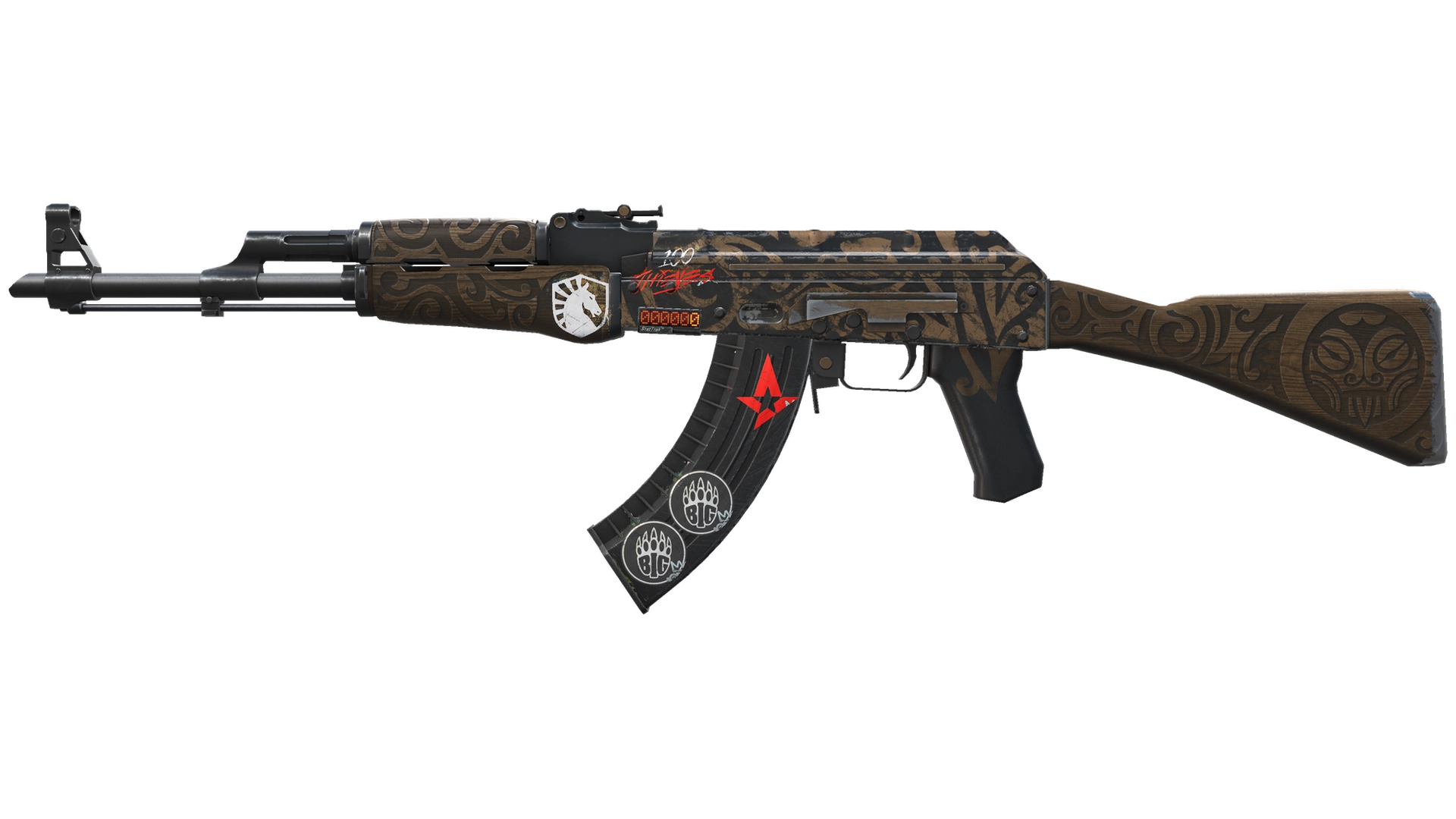 StatTrak™ AK-47 | Uncharted (Field-Tested)