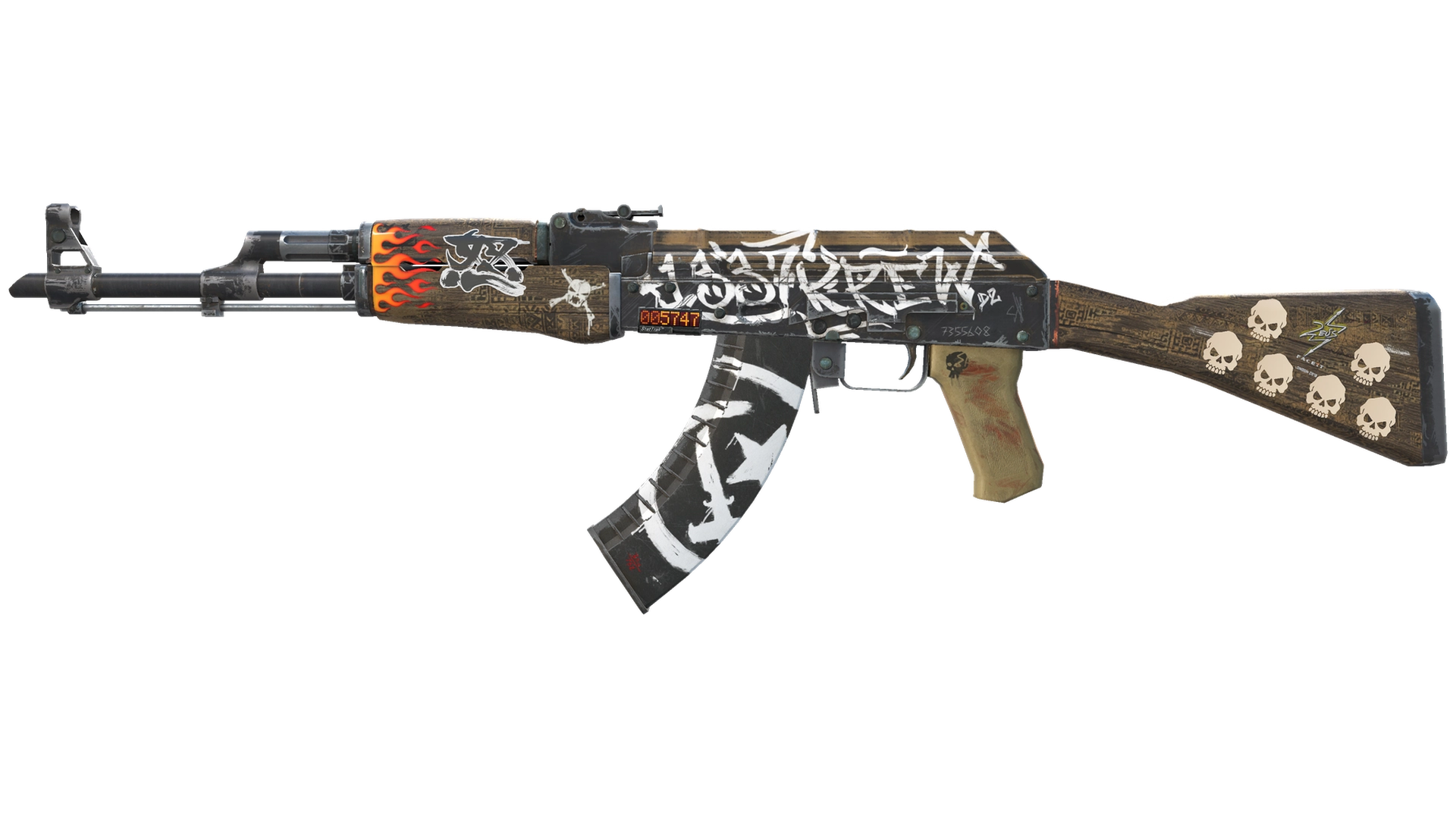 StatTrak™ AK-47 | Пустынный повстанец (Немного поношенное)