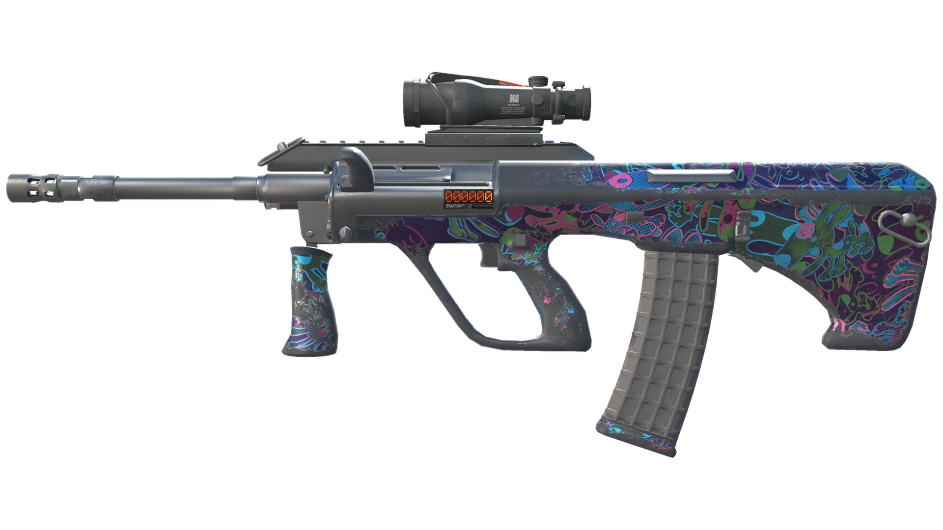 StatTrak™ AUG | Death by Puppy (Well-Worn)