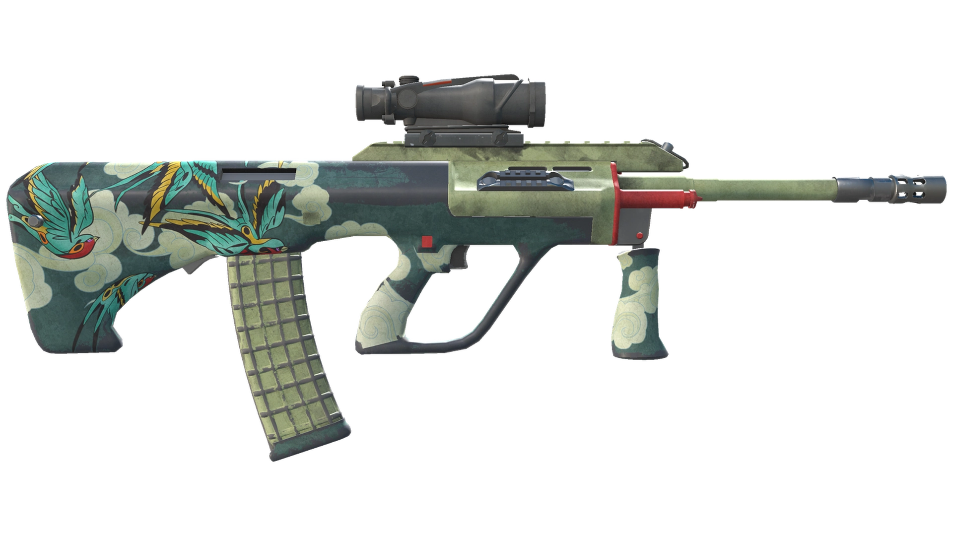 StatTrak™ AUG | Fleet Flock (Field-Tested)
