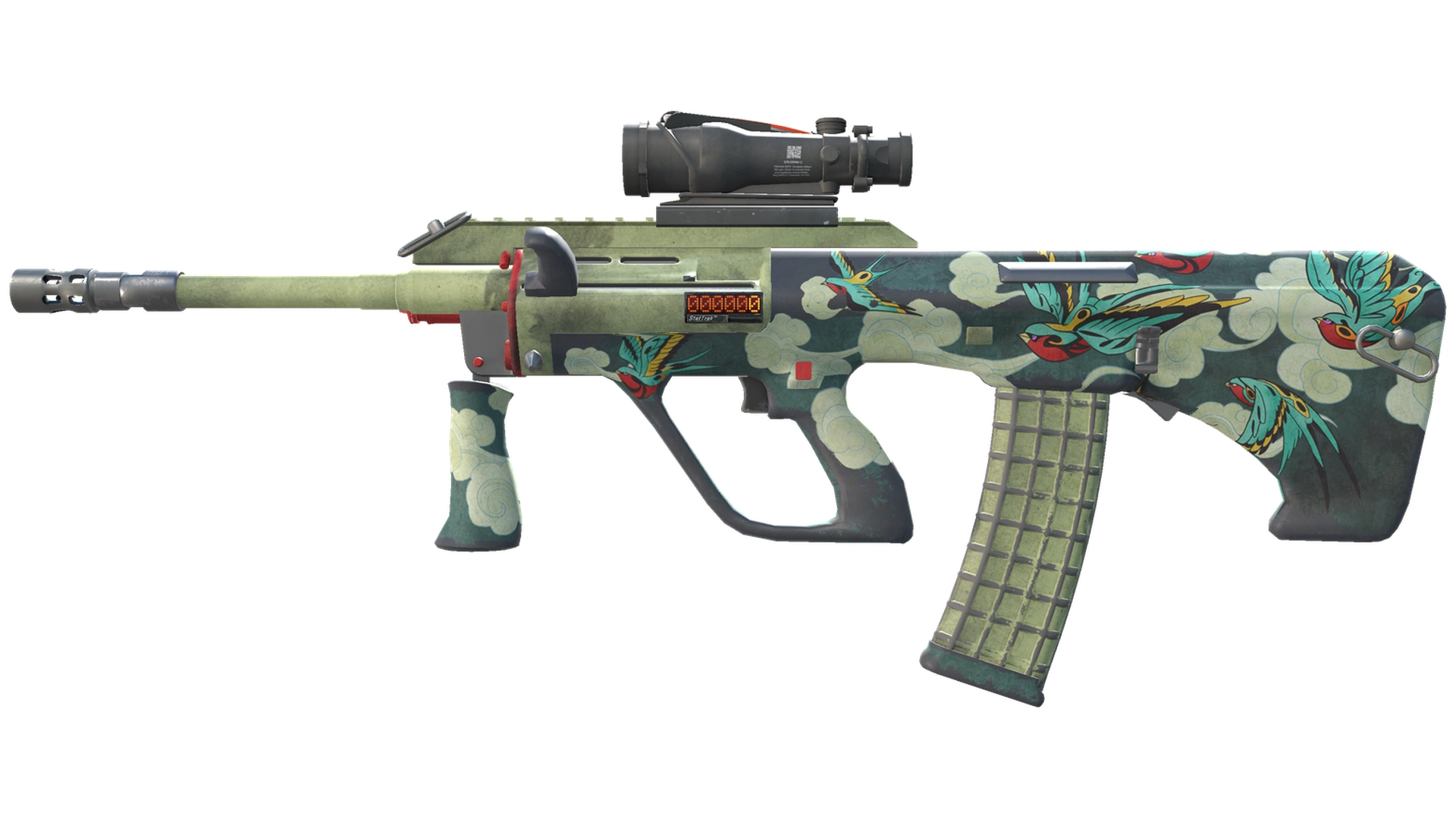 StatTrak™ AUG | Fleet Flock (Field-Tested)