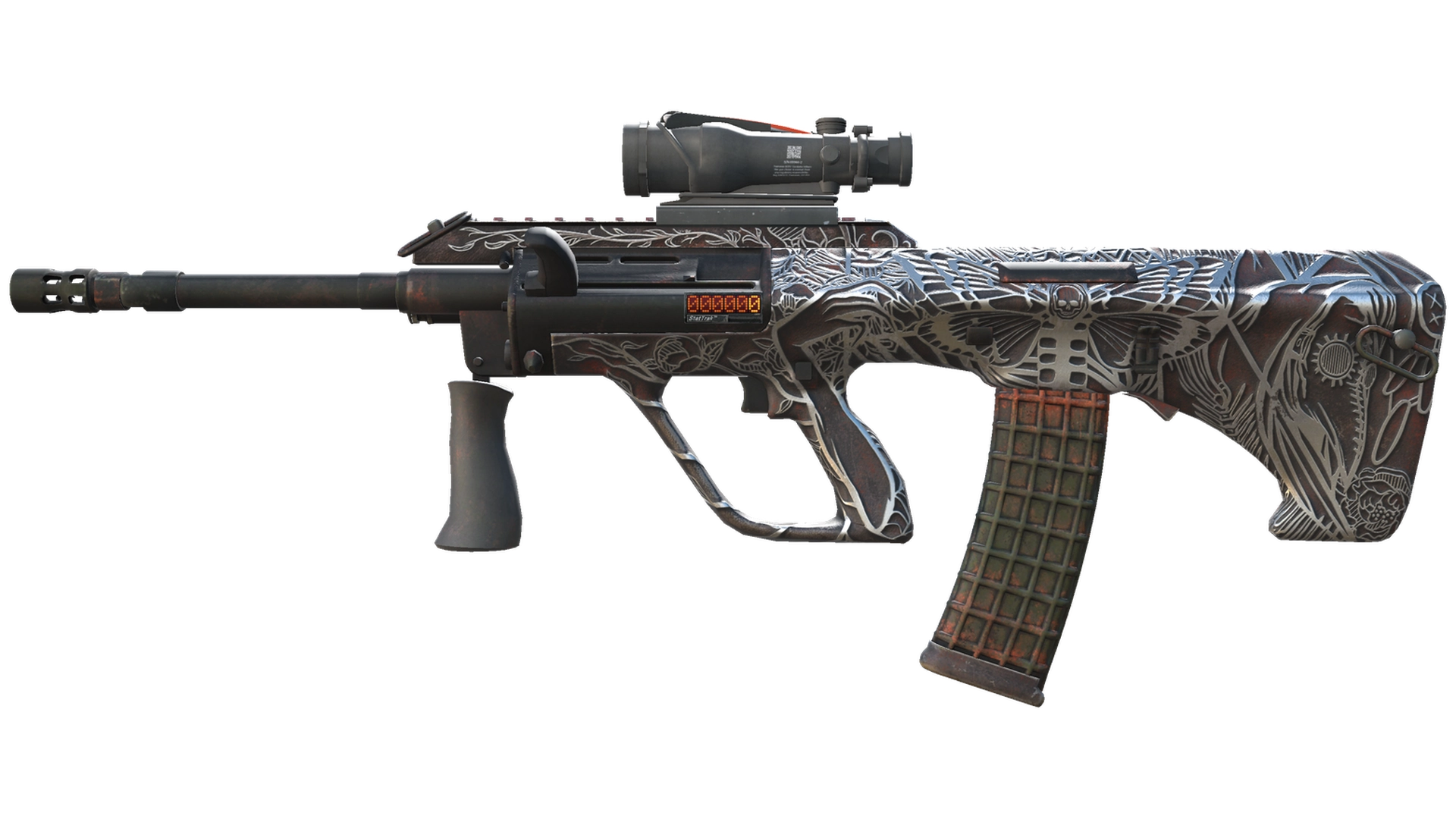 StatTrak™ AUG | Plague (Minimal Wear)