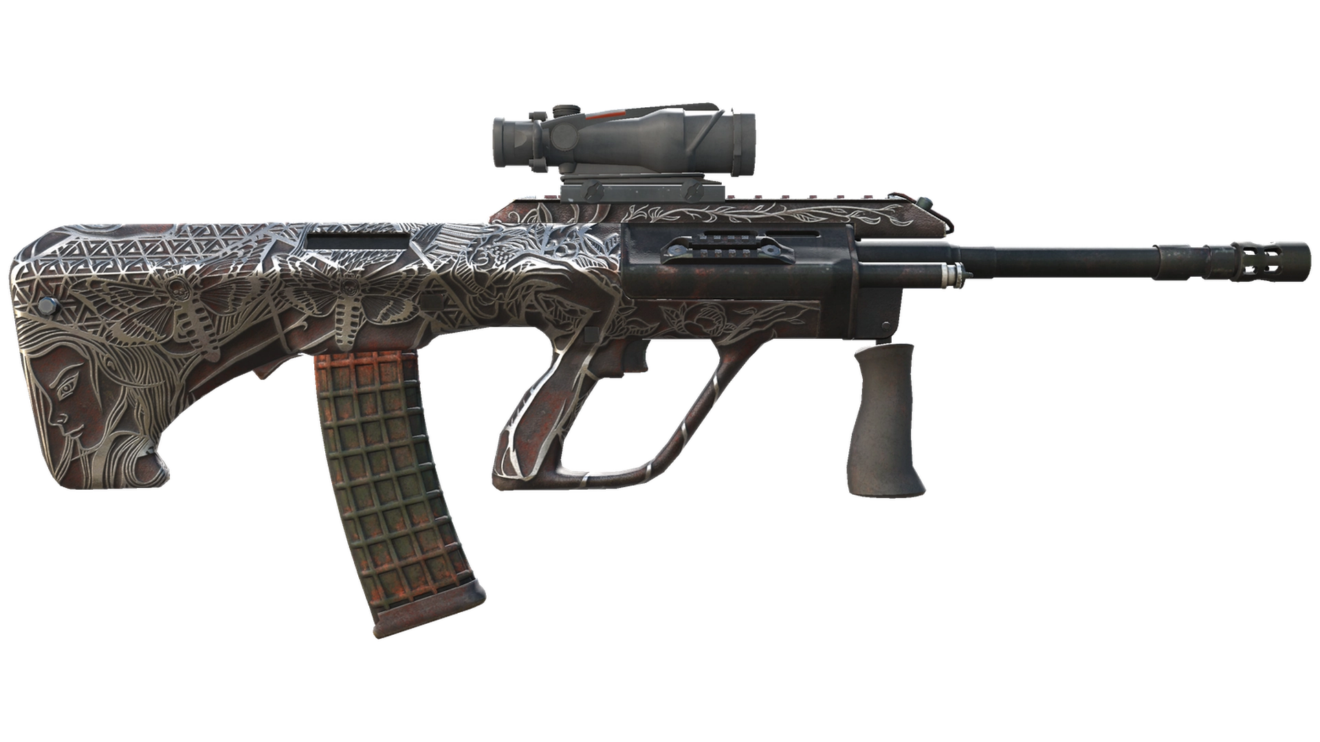 StatTrak™ AUG | Plague (Well-Worn)