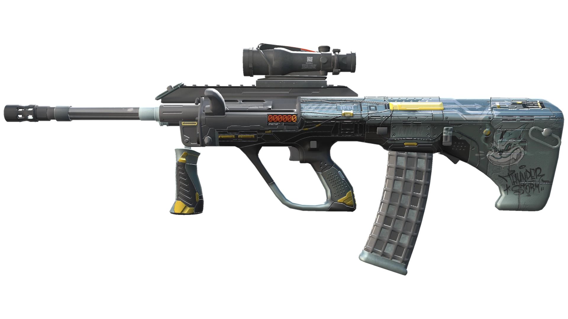 StatTrak™ AUG | Кот-истребитель (Прямо с завода)