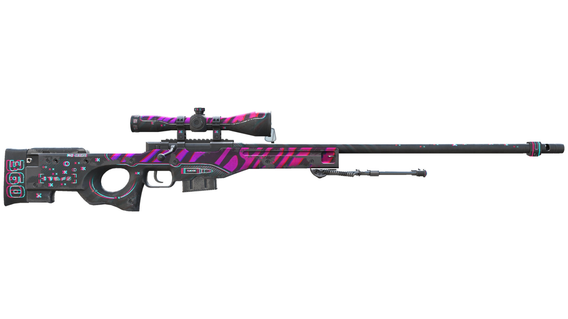 StatTrak™ AWP | Chromatic Aberration (Well-Worn)