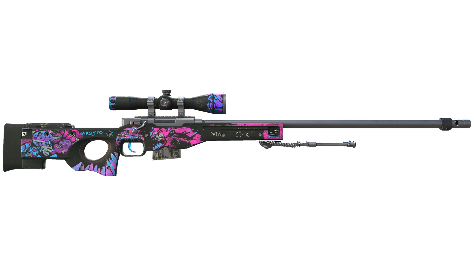 StatTrak™ AWP | Fever Dream (Minimal Wear)