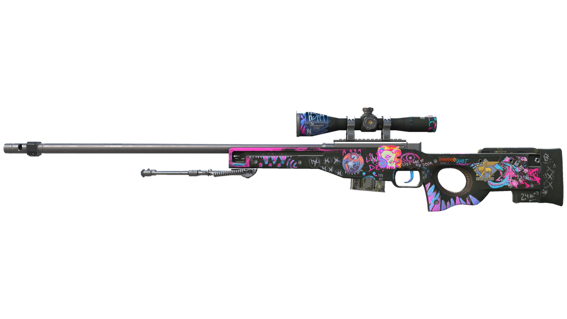 StatTrak™ AWP | Горячечные грёзы (Немного поношенное)