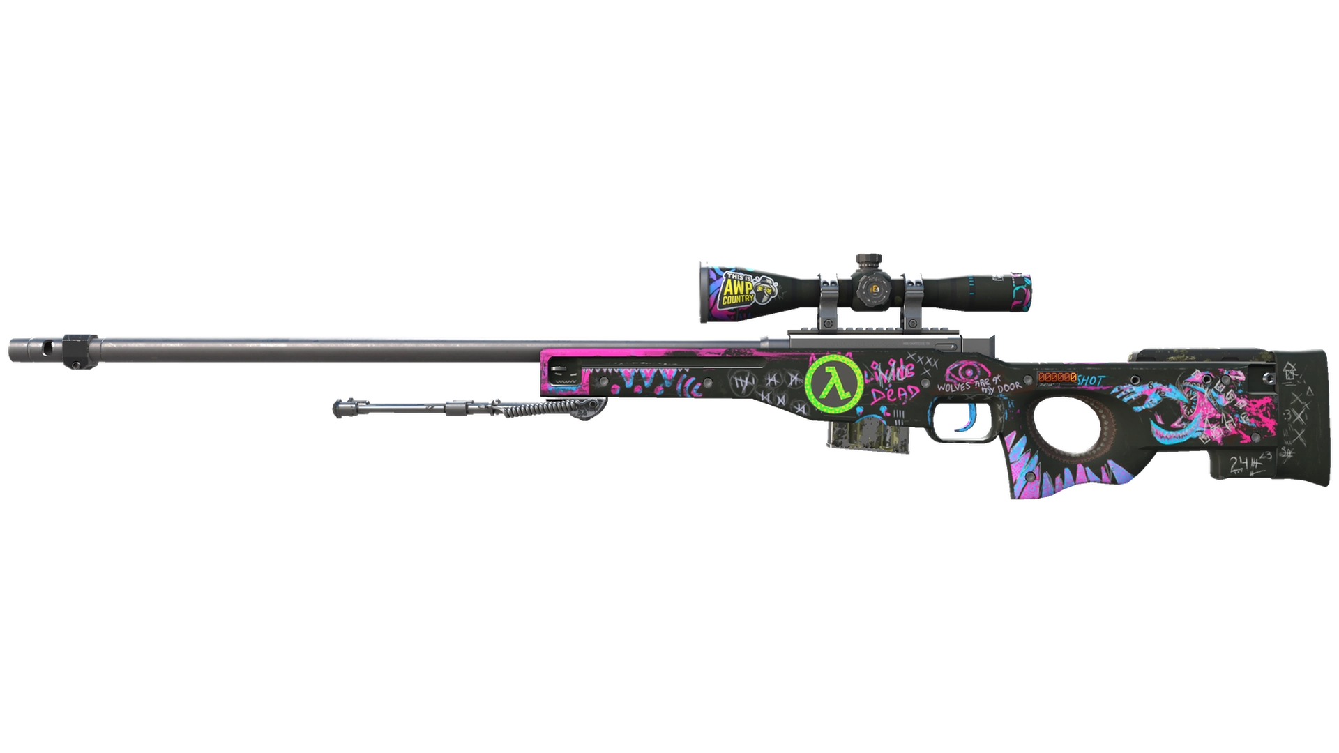 StatTrak™ AWP | Fever Dream (Minimal Wear)