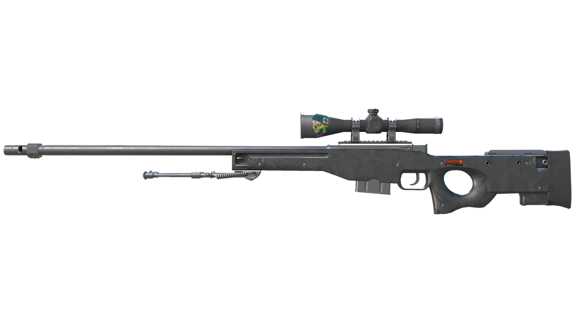 StatTrak™ AWP | Graphite (Minimal Wear)