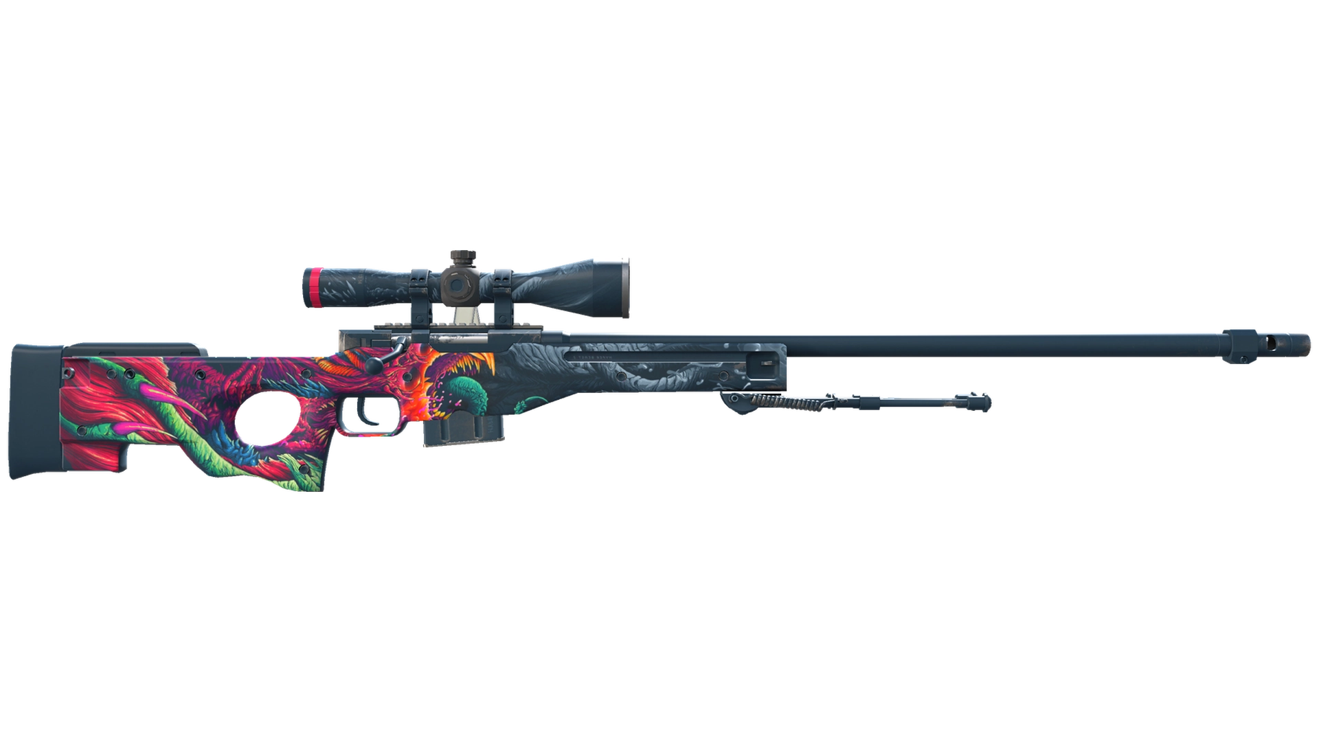 StatTrak™ AWP | Скоростной зверь (Немного поношенное)