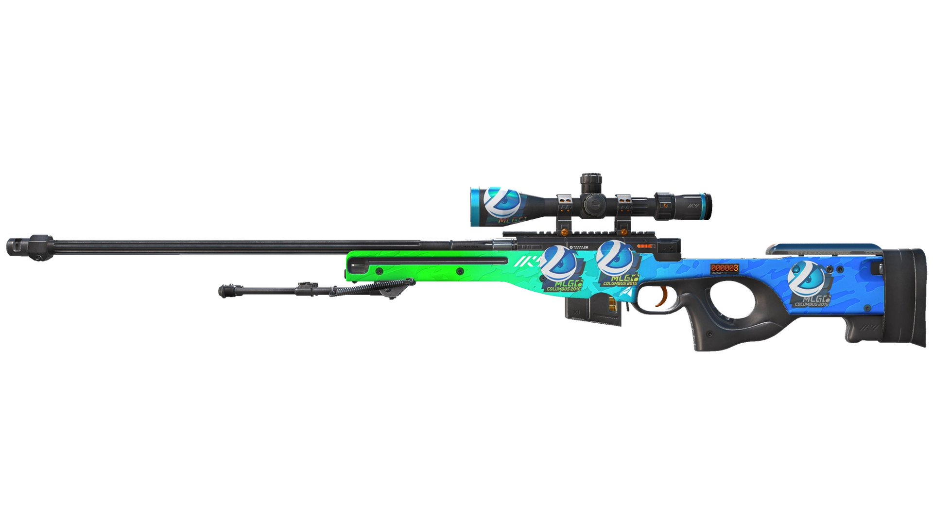 StatTrak™ AWP | Ледяной уголь (Прямо с завода)