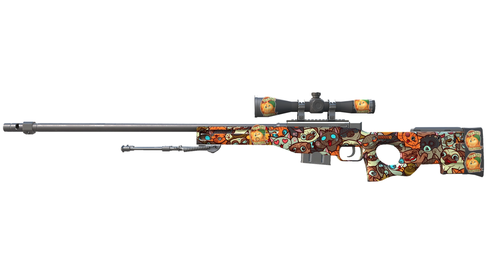 StatTrak™ AWP | PAW (Factory New)