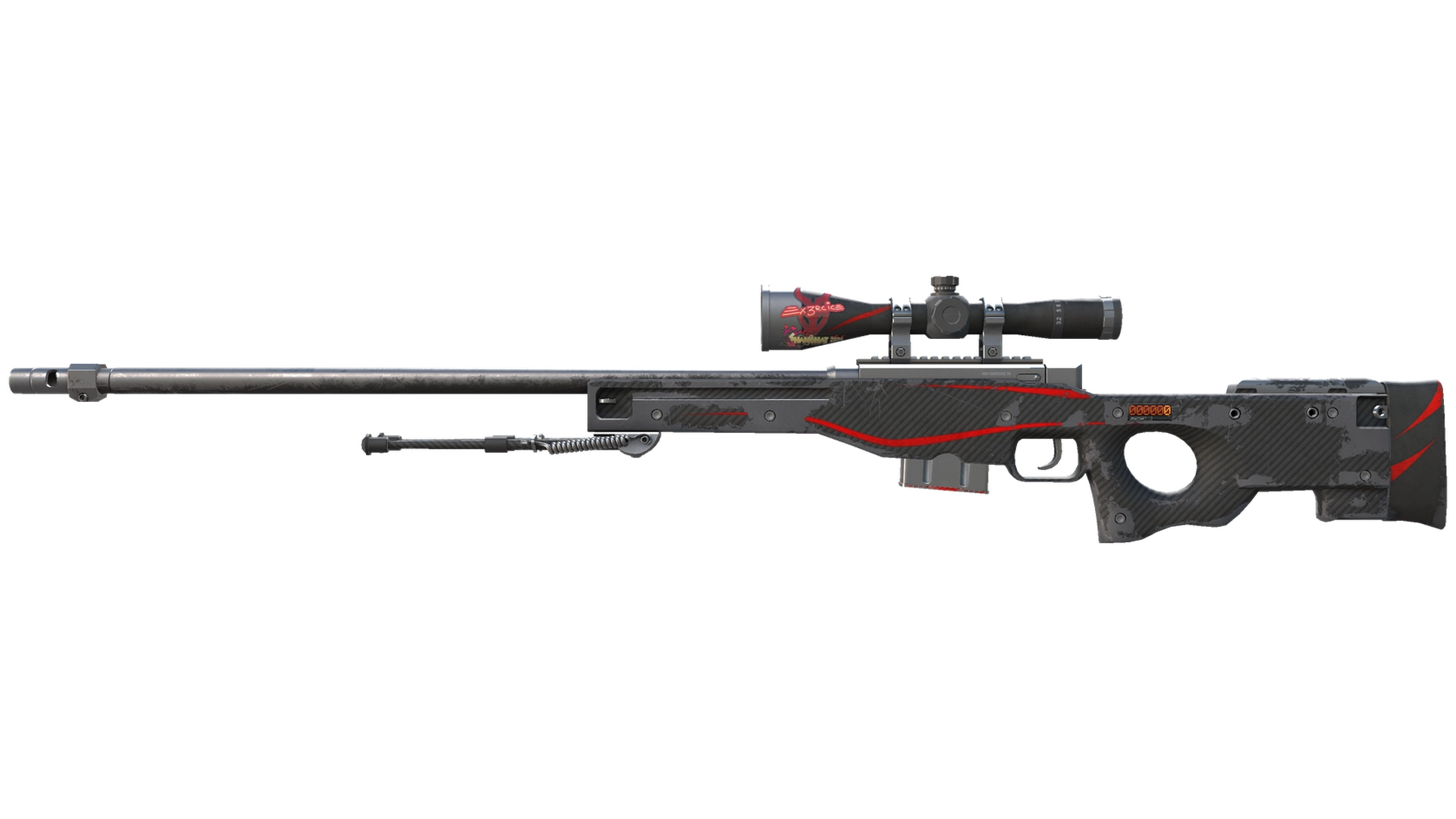 StatTrak™ AWP | Redline (Well-Worn)