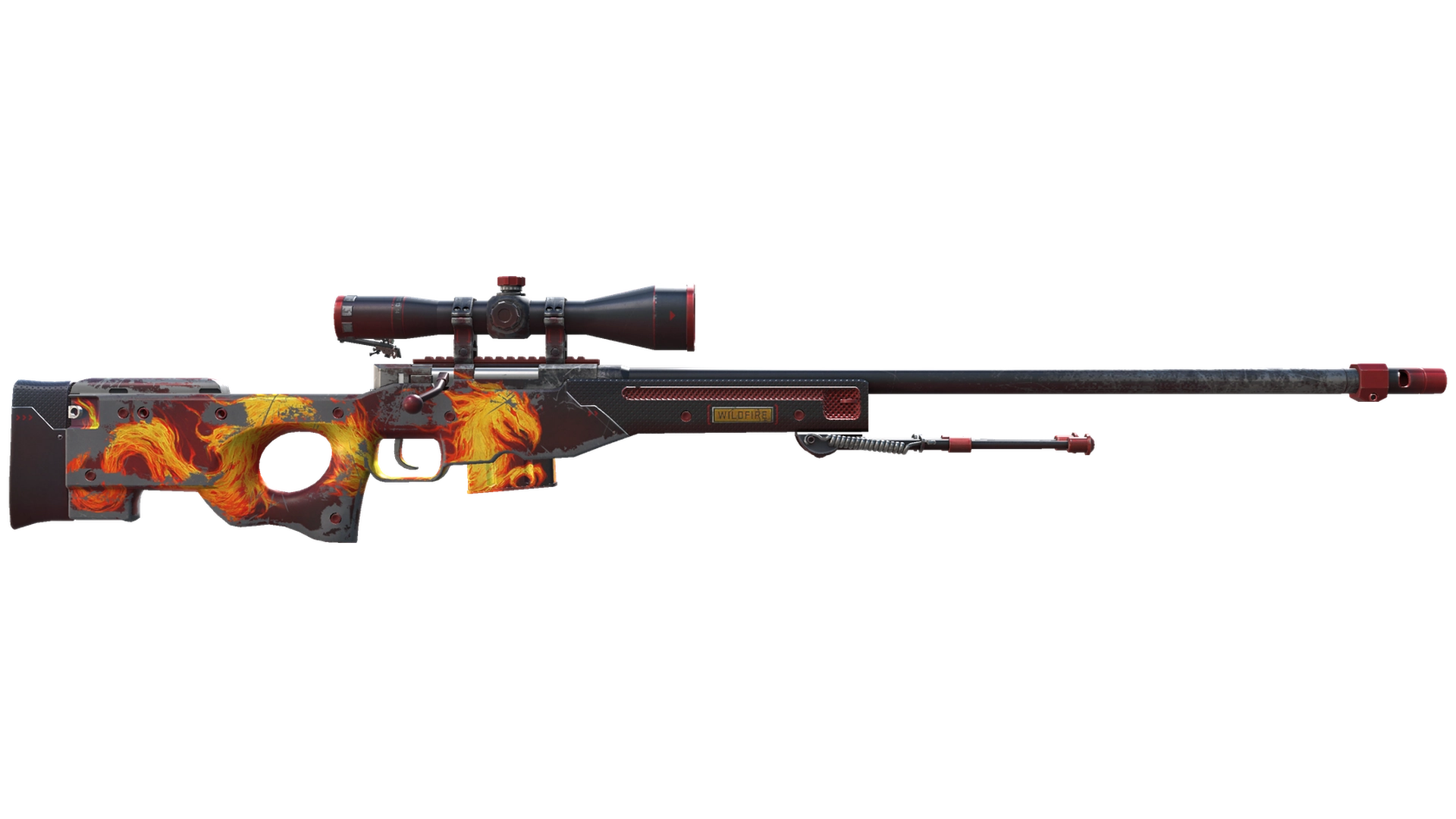 StatTrak™ AWP | Wildfire (Well-Worn)