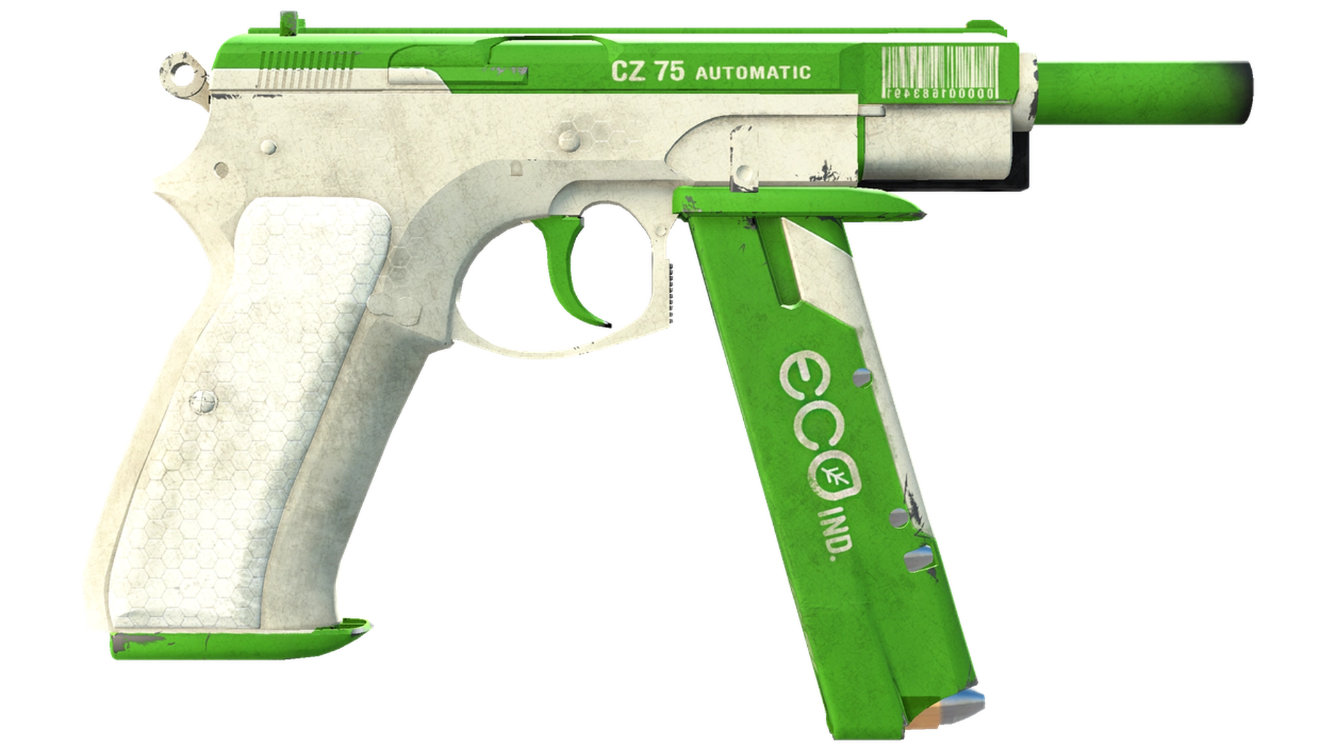 StatTrak™ CZ75-Auto | Eco (Well-Worn)