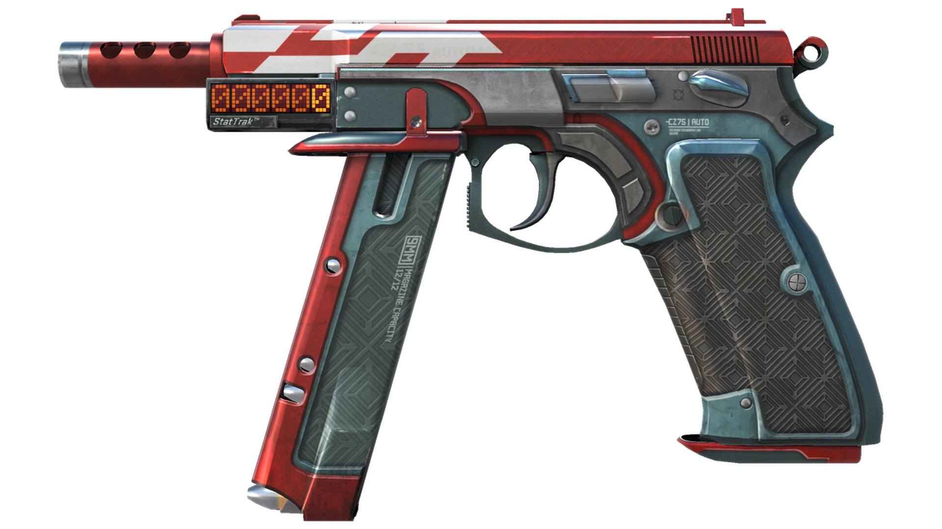 StatTrak™ CZ75-Auto | Red Astor (Factory New)
