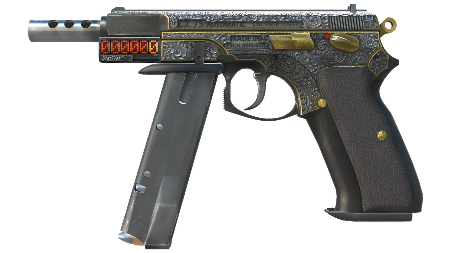 StatTrak™ CZ75-Auto | Victoria (Battle-Scarred)
