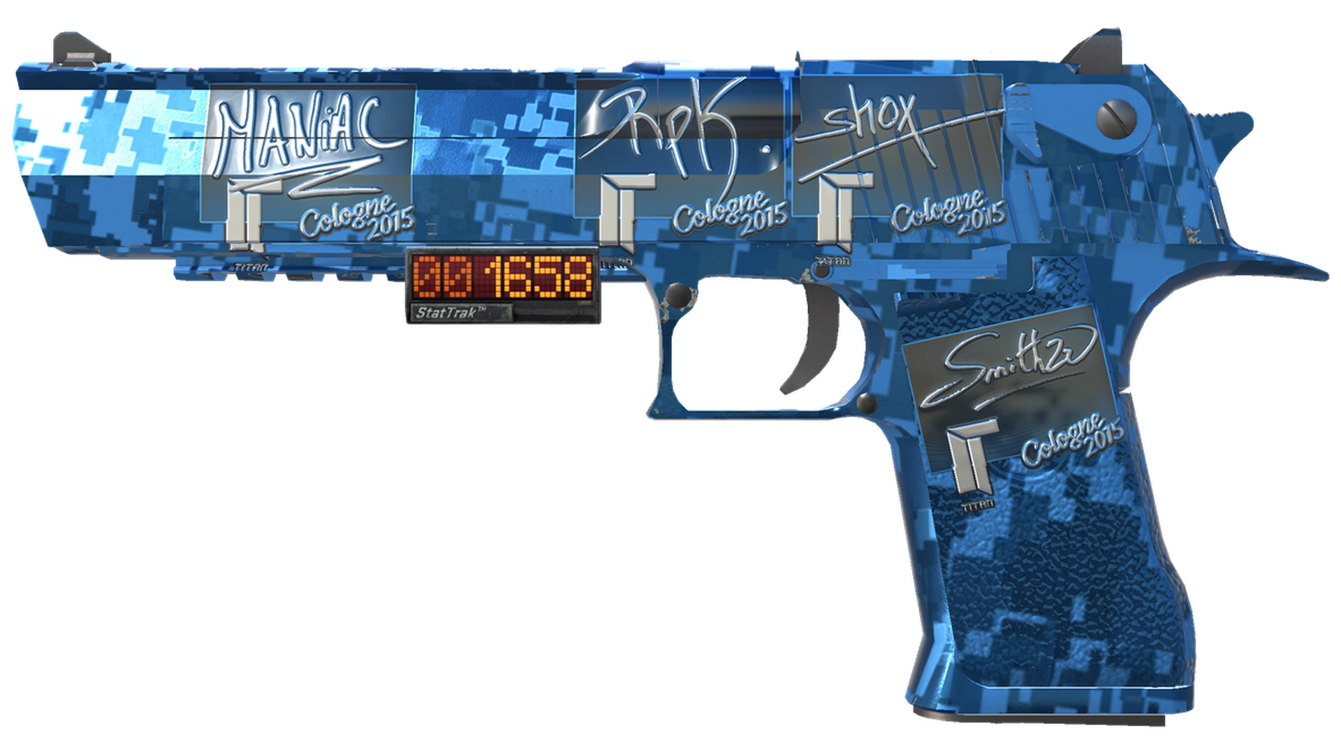 StatTrak™ Desert Eagle | Ржавый кобальт (Прямо с завода)